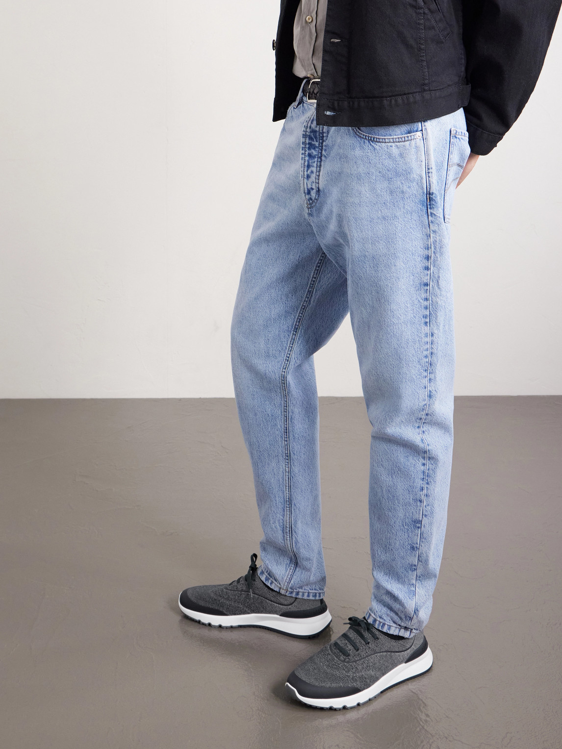 Stretch-Knit Sneakers
