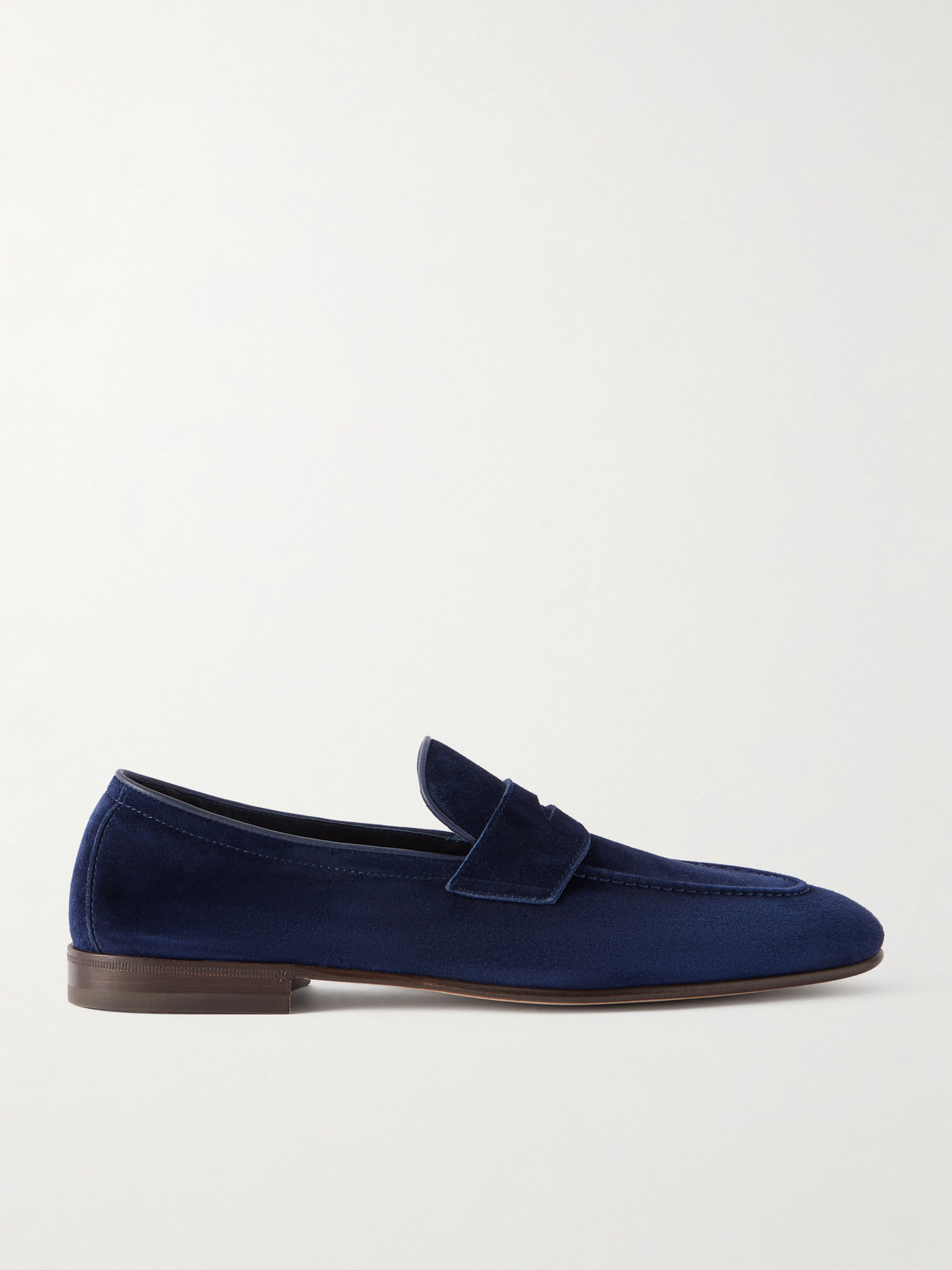 Brunello Cucinelli Suede Penny Loafers - Men