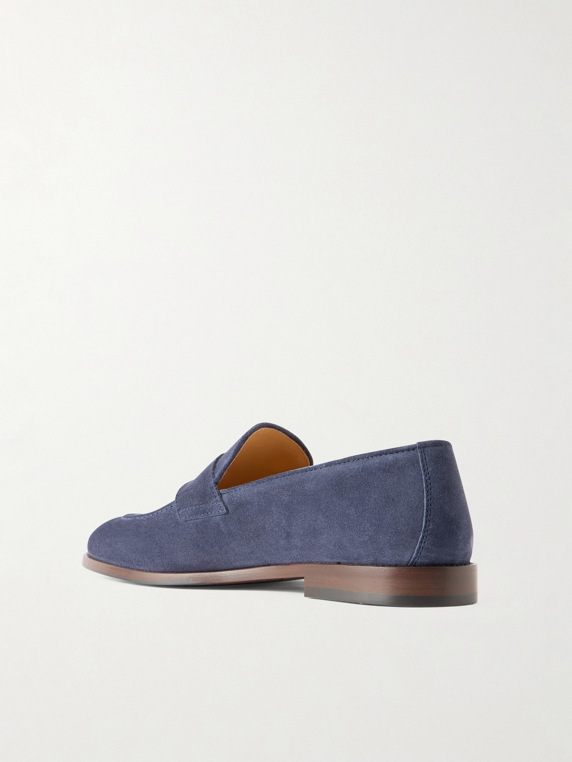 Flex Suede Penny Loafers