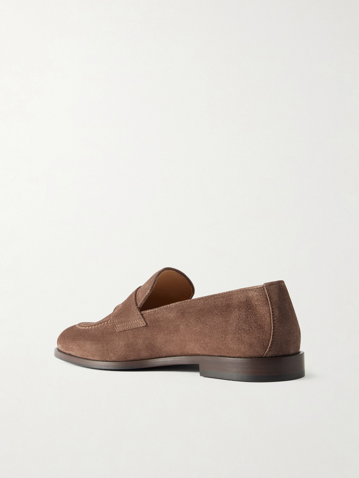 Flex Suede Penny Loafers