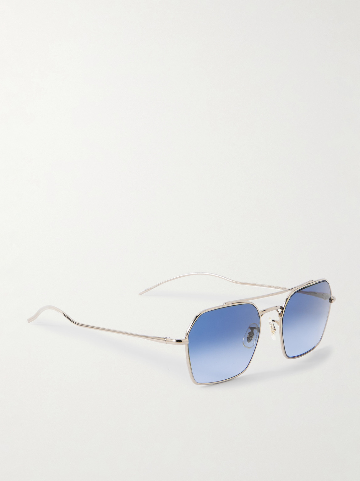 Oliver Peoples Tk-15 D-frame Gold-tone Sunglasses In Gold
