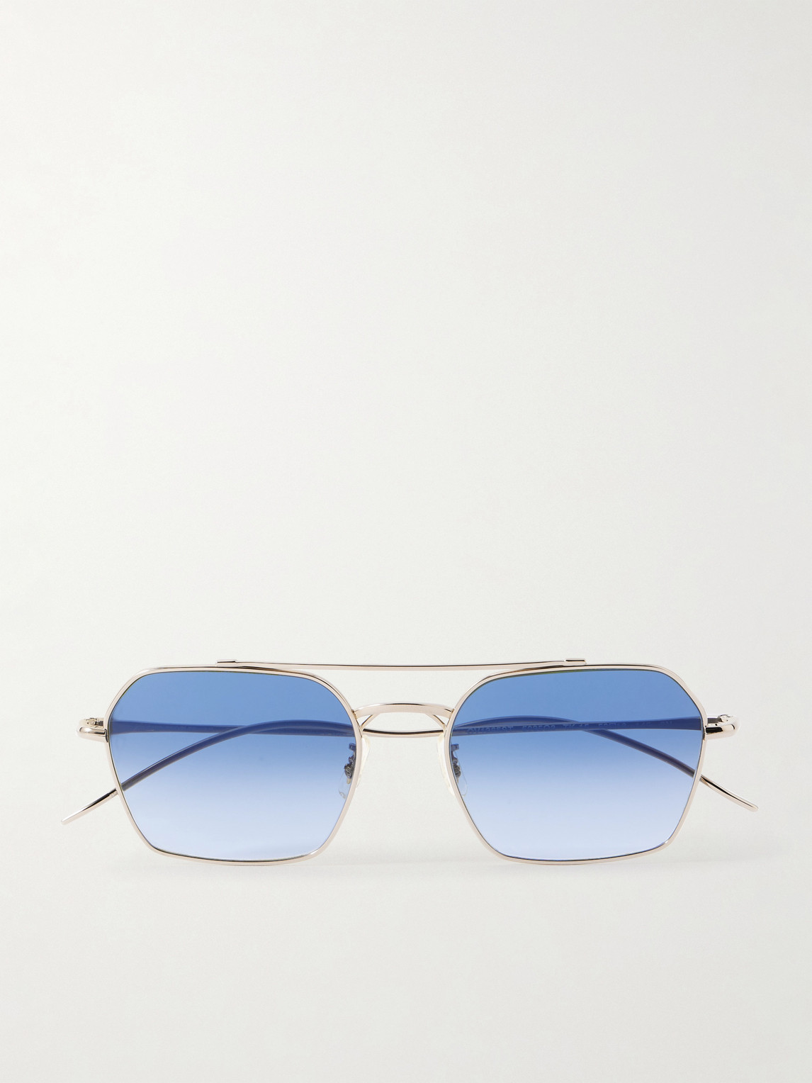 Oliver Peoples – TK-15 D-Frame Gold-Tone Sunglasses