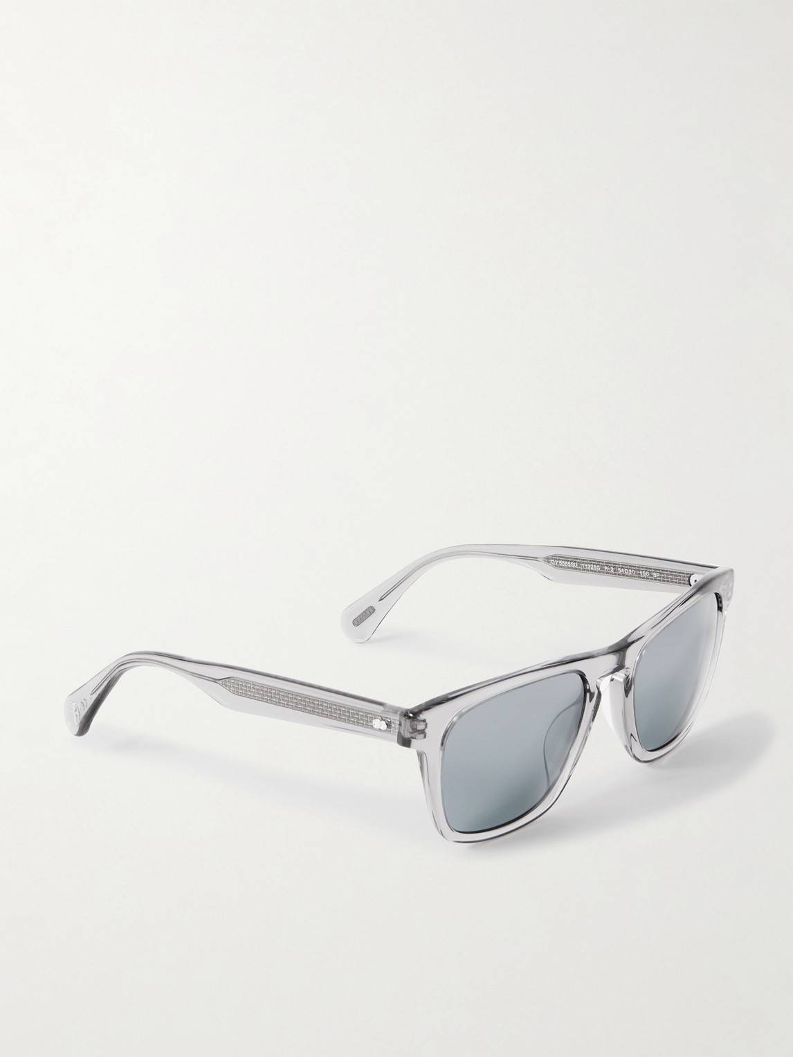 Oliver Peoples Roger Federer R-3 Square-frame Acetate Sunglasses In Gray