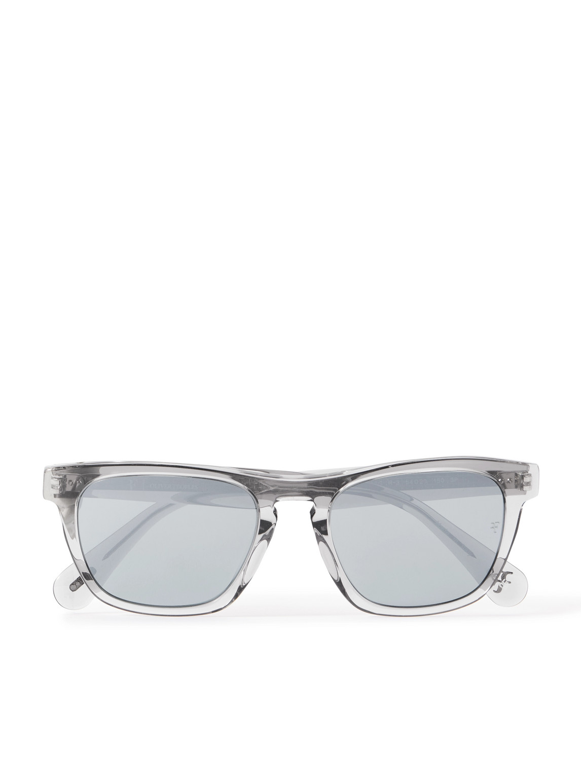 Oliver Peoples Roger Federer R-3 Square-frame Acetate Sunglasses In Gray
