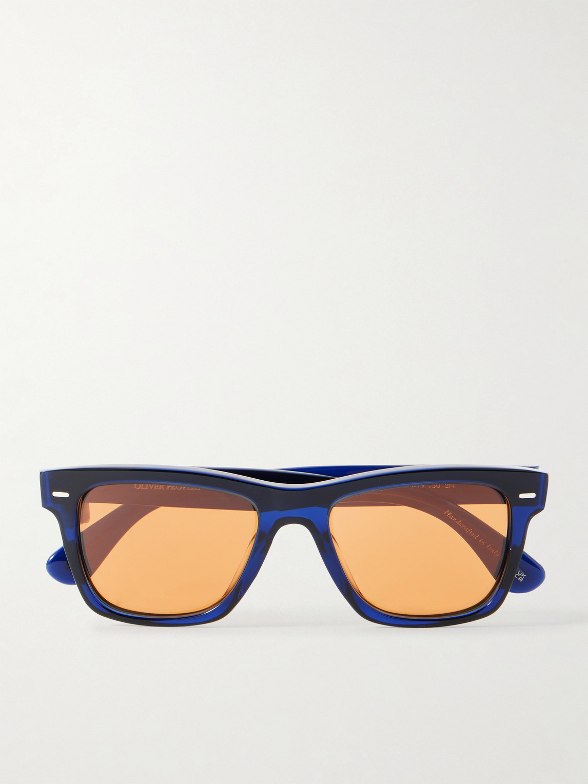 Oliver Peoples Oliver Sun Square-Frame Acetate Sunglasses - Men