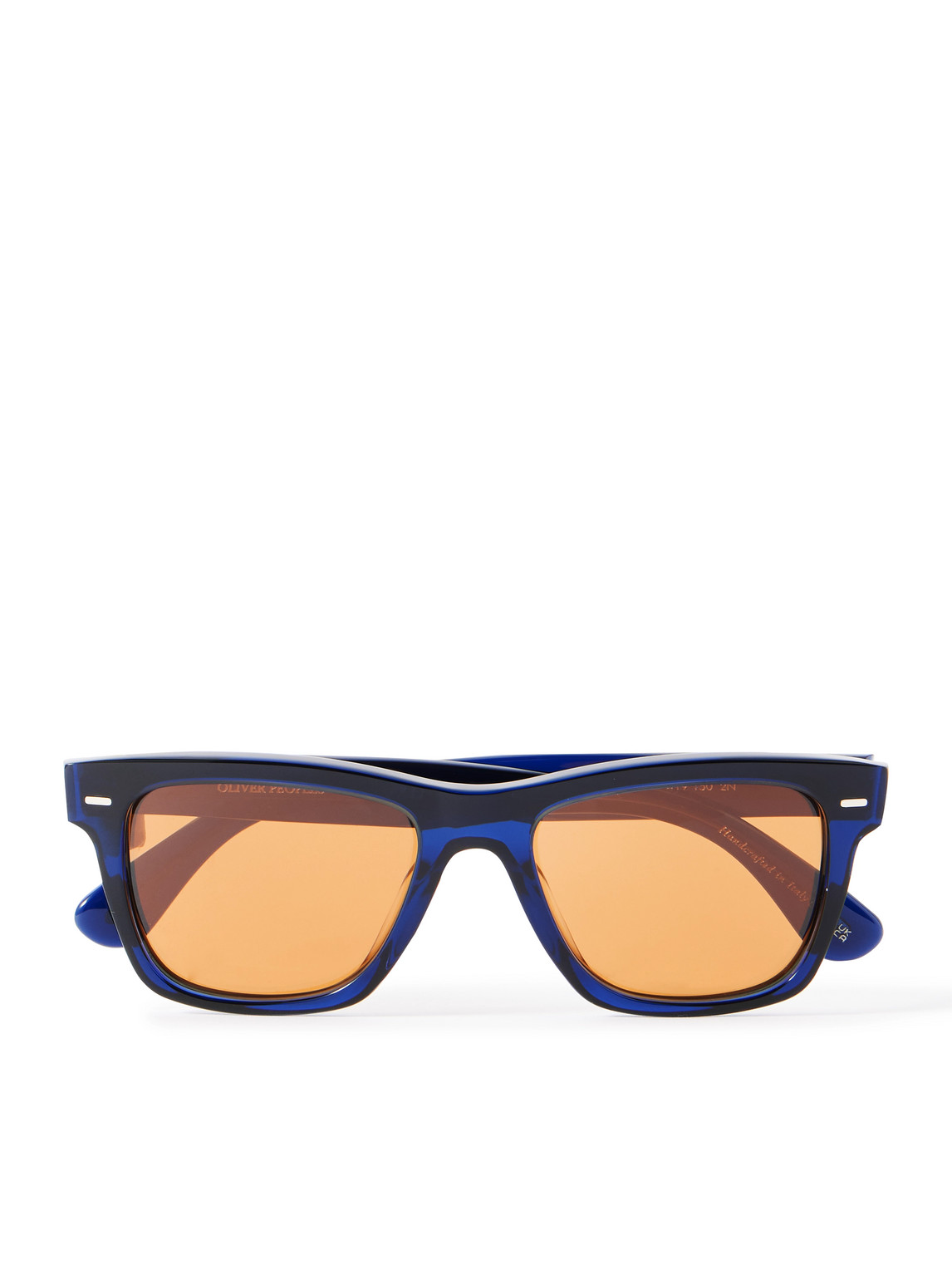 Oliver Peoples Oliver Sun Square-frame Acetate Sunglasses In Blue