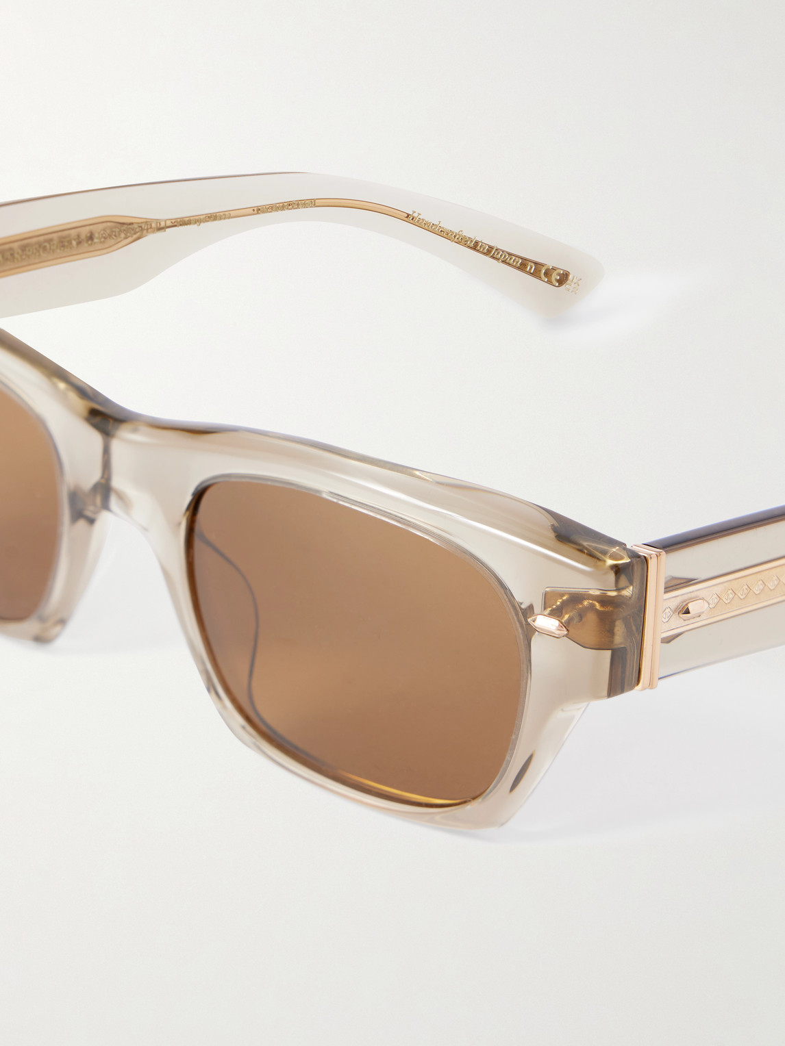 Oliver Peoples Kasdan Acetate Sunglasses In Brown