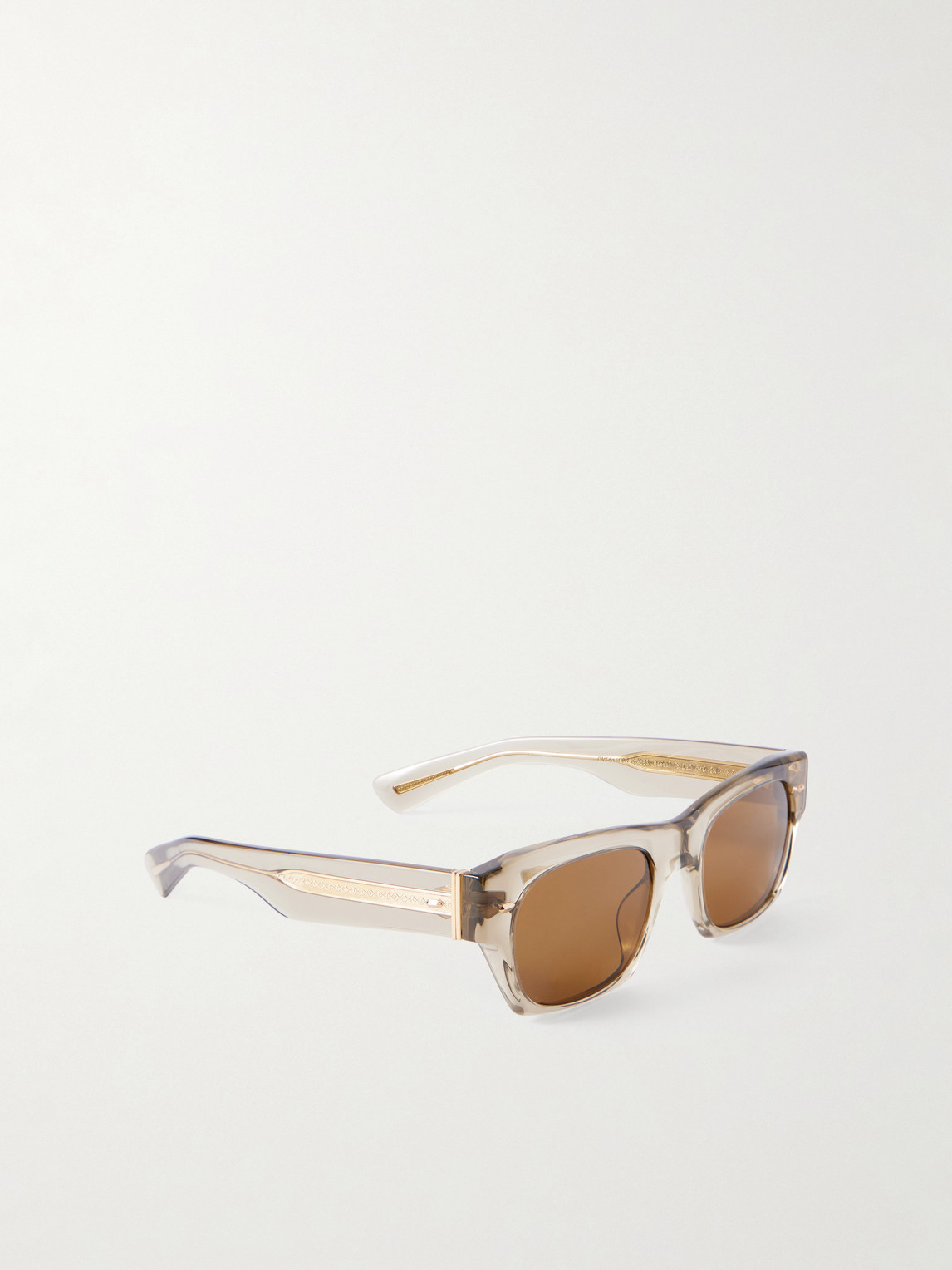 Oliver Peoples Kasdan Acetate Sunglasses In Brown