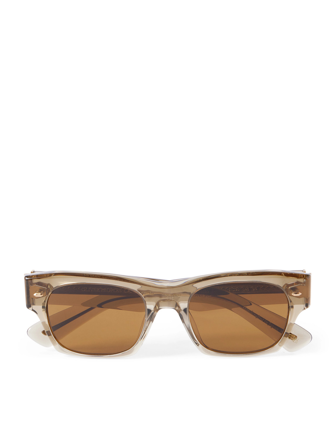 Oliver Peoples Kasdan Acetate Sunglasses In Brown
