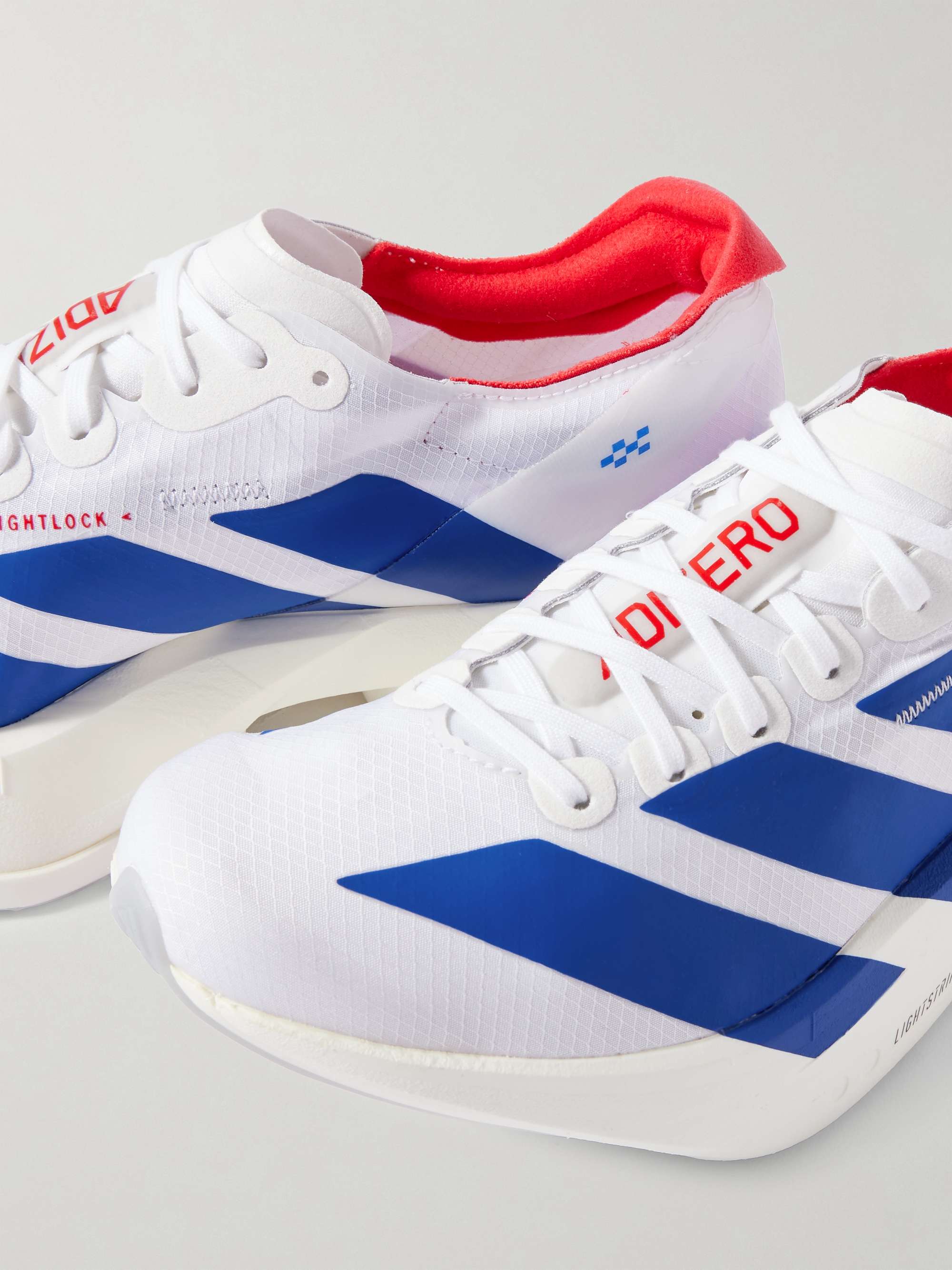 ADIDAS RUNNING Adizero Adios Pro 4 Rubber-Trimmed Ripstop Running