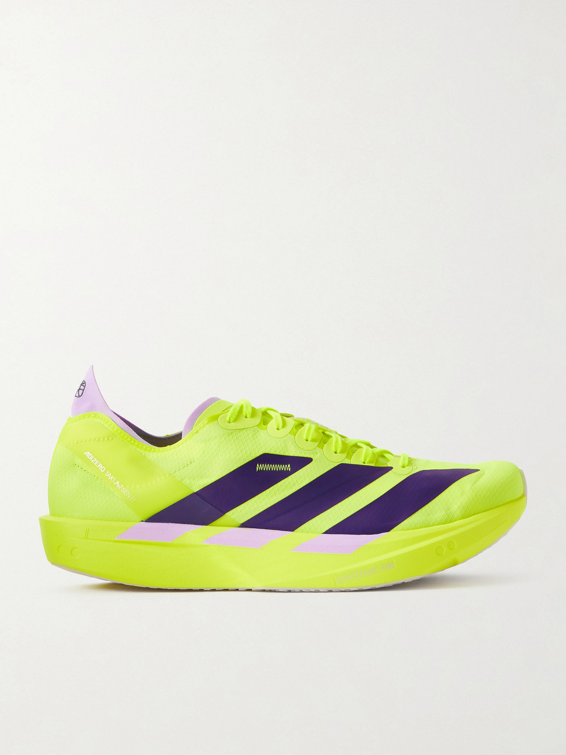 Adizero Takumi Sen 11 Rubber-Trimmed Ripstop Running Sneakers