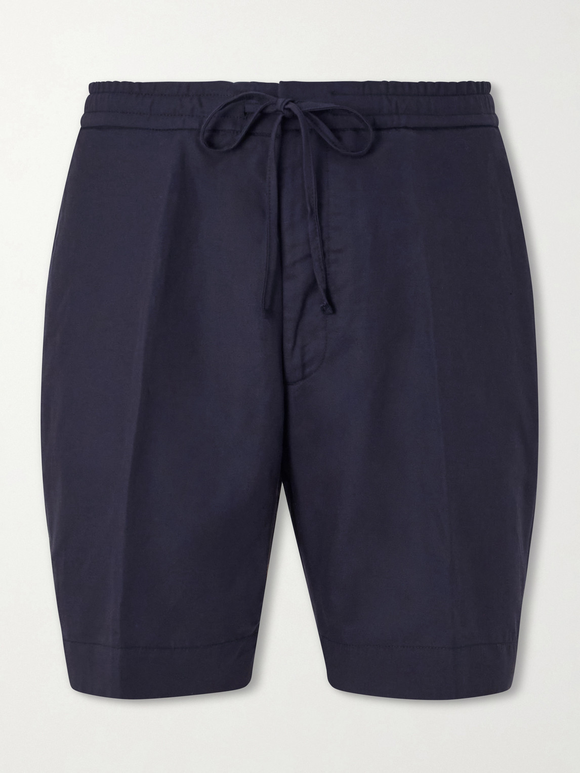 OFFICINE GÉNÉRALE Phil Straight-Leg Lyocell, Linen and Cotton-Blend Shorts IT 50