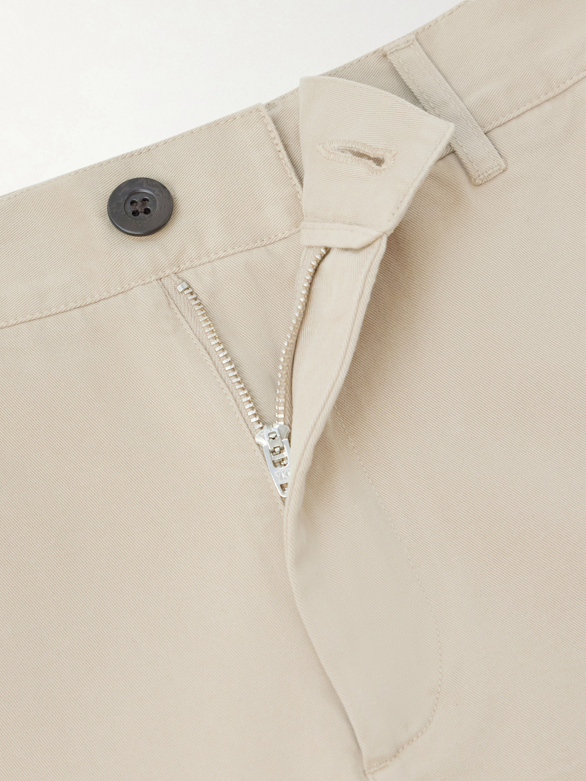 Labura Straight-Leg Organic Cotton-Twill Trousers