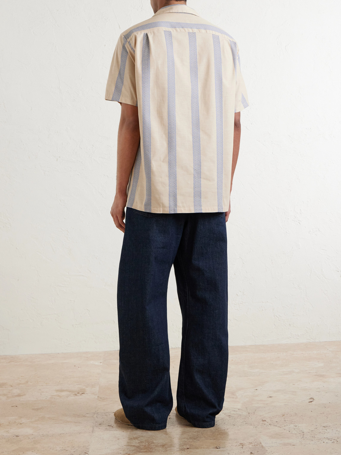 Lousada Camp-Collar Striped