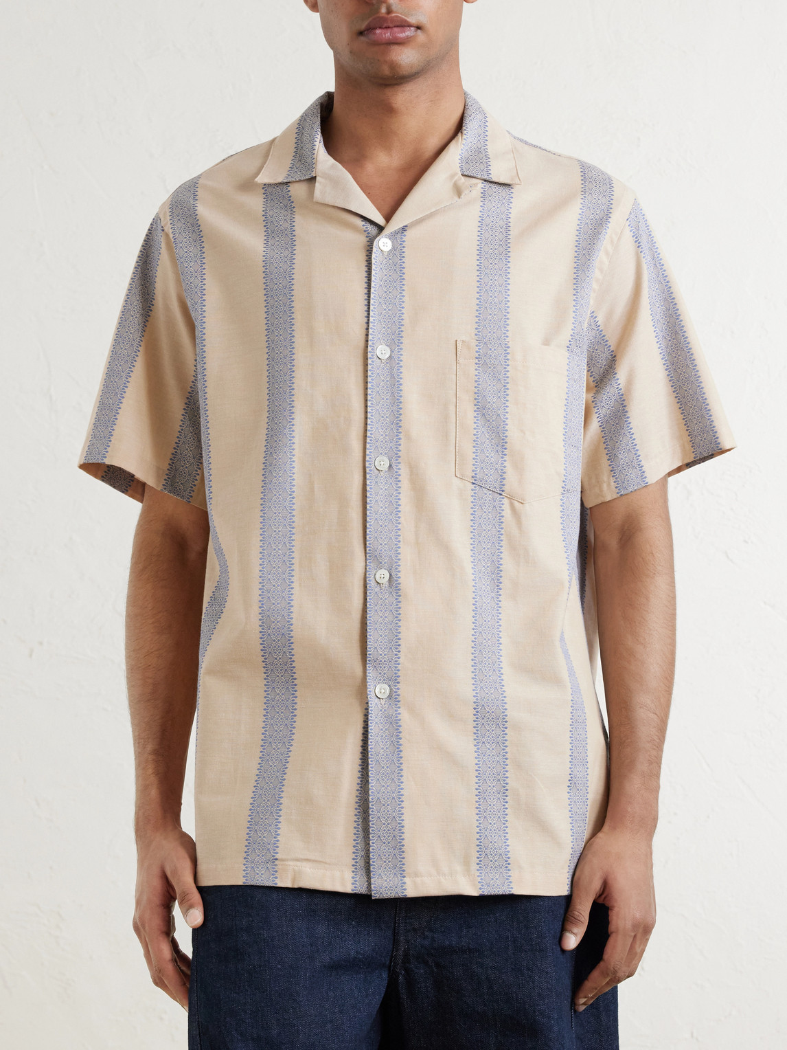 Lousada Camp-Collar Striped