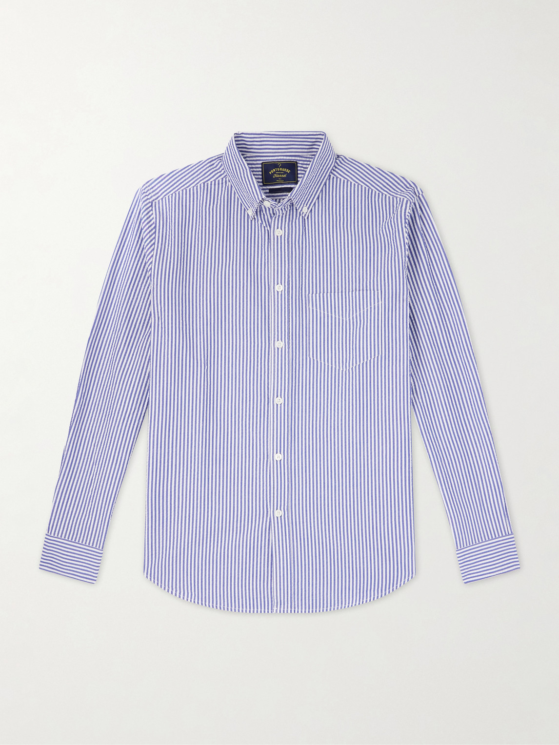 Portuguese Flannel Atlantico Checked Cotton Shirt - Men