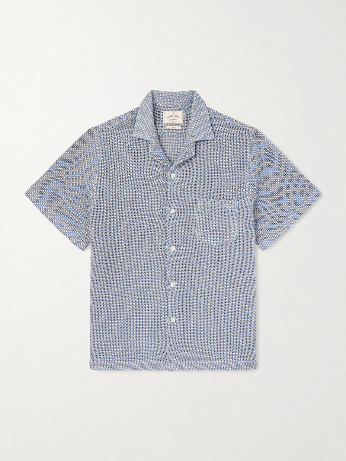 Portuguese Flannel Agora Camp-Collar Cotton-Blend Shirt - Men