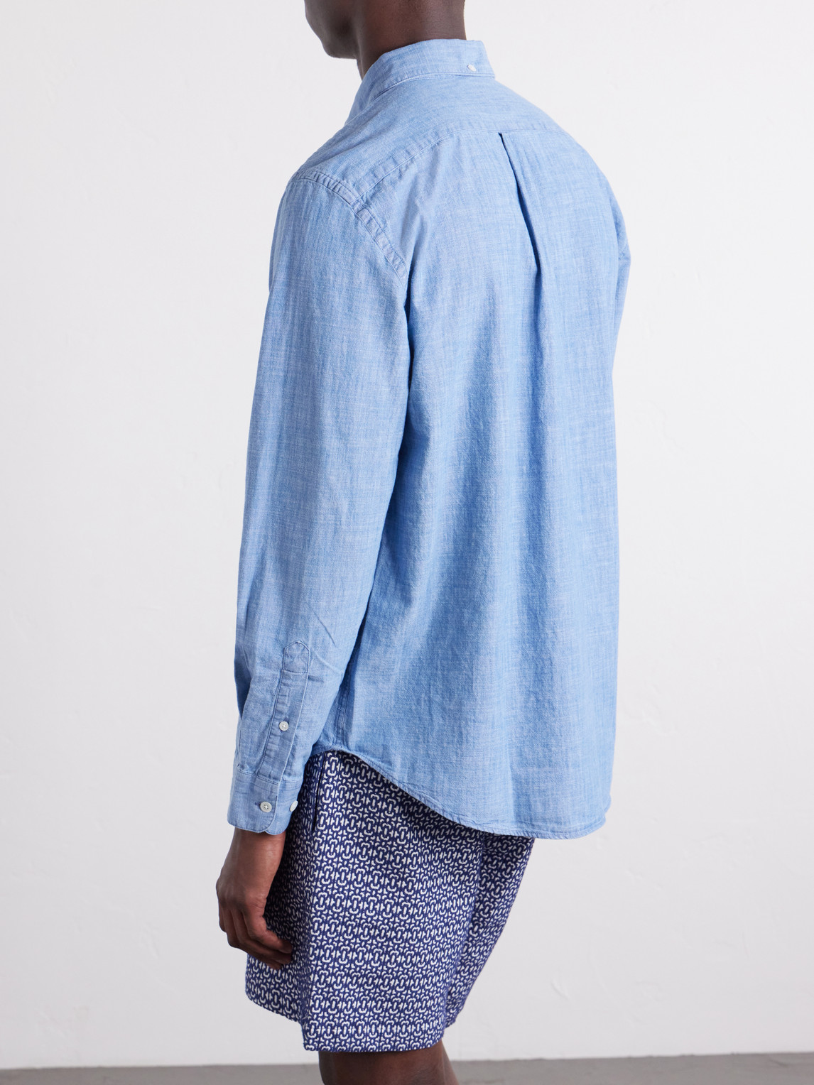 Cotton-Chambray Shirt