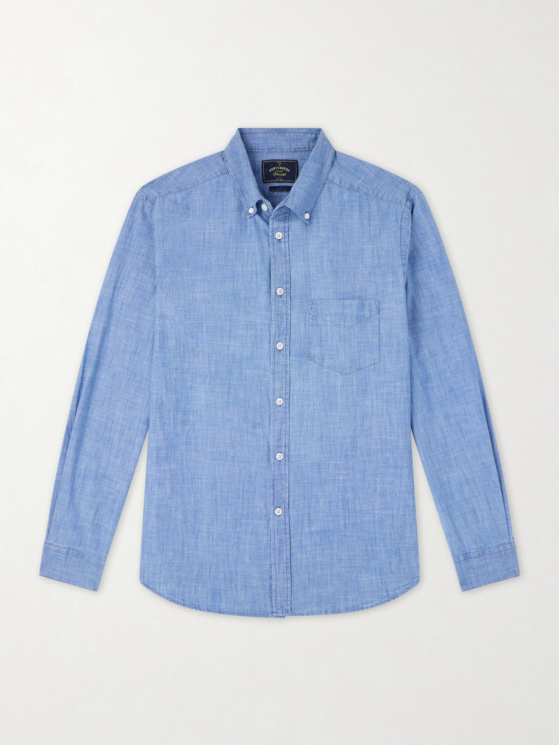 Portuguese Flannel Cotton-Chambray Shirt - Men