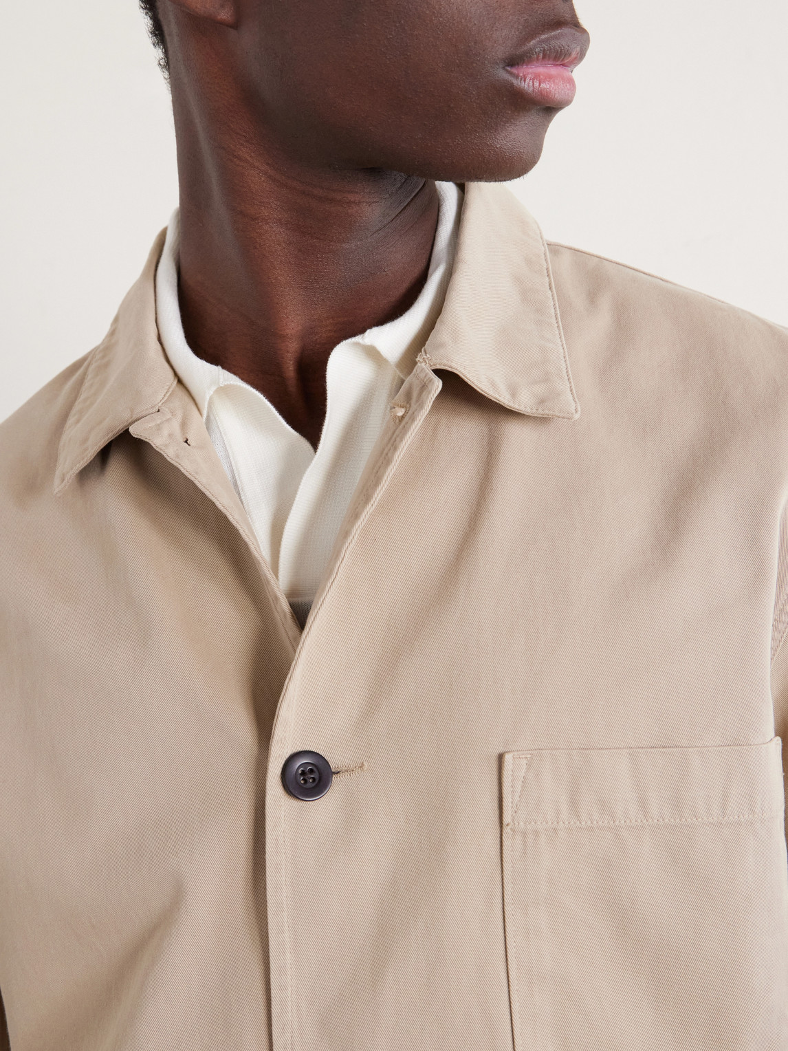 Cotton-Twill Chore Jacket