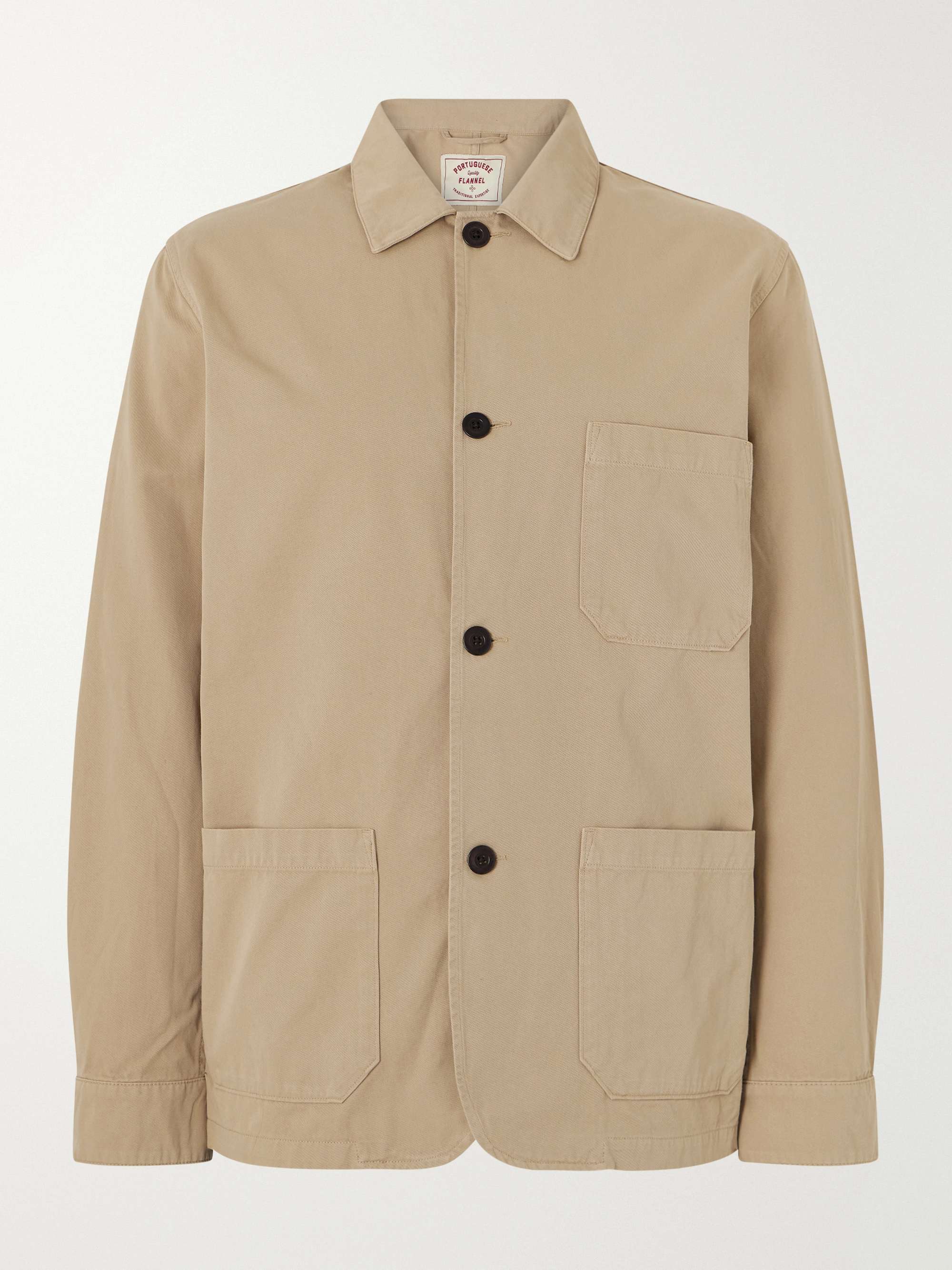 PORTUGUESE FLANNEL Cotton-Corduroy Chore Jacket