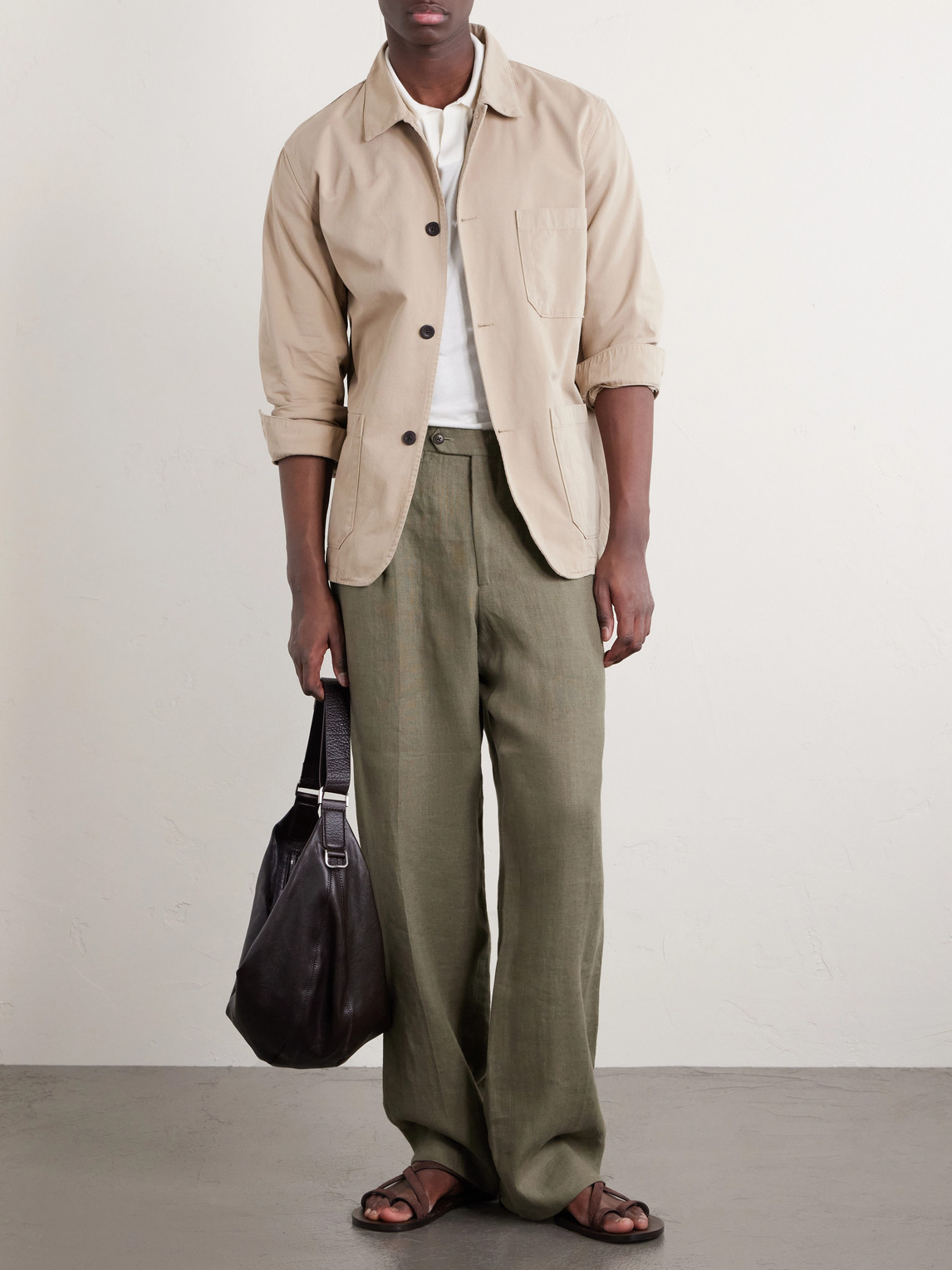 Cotton-Twill Chore Jacket