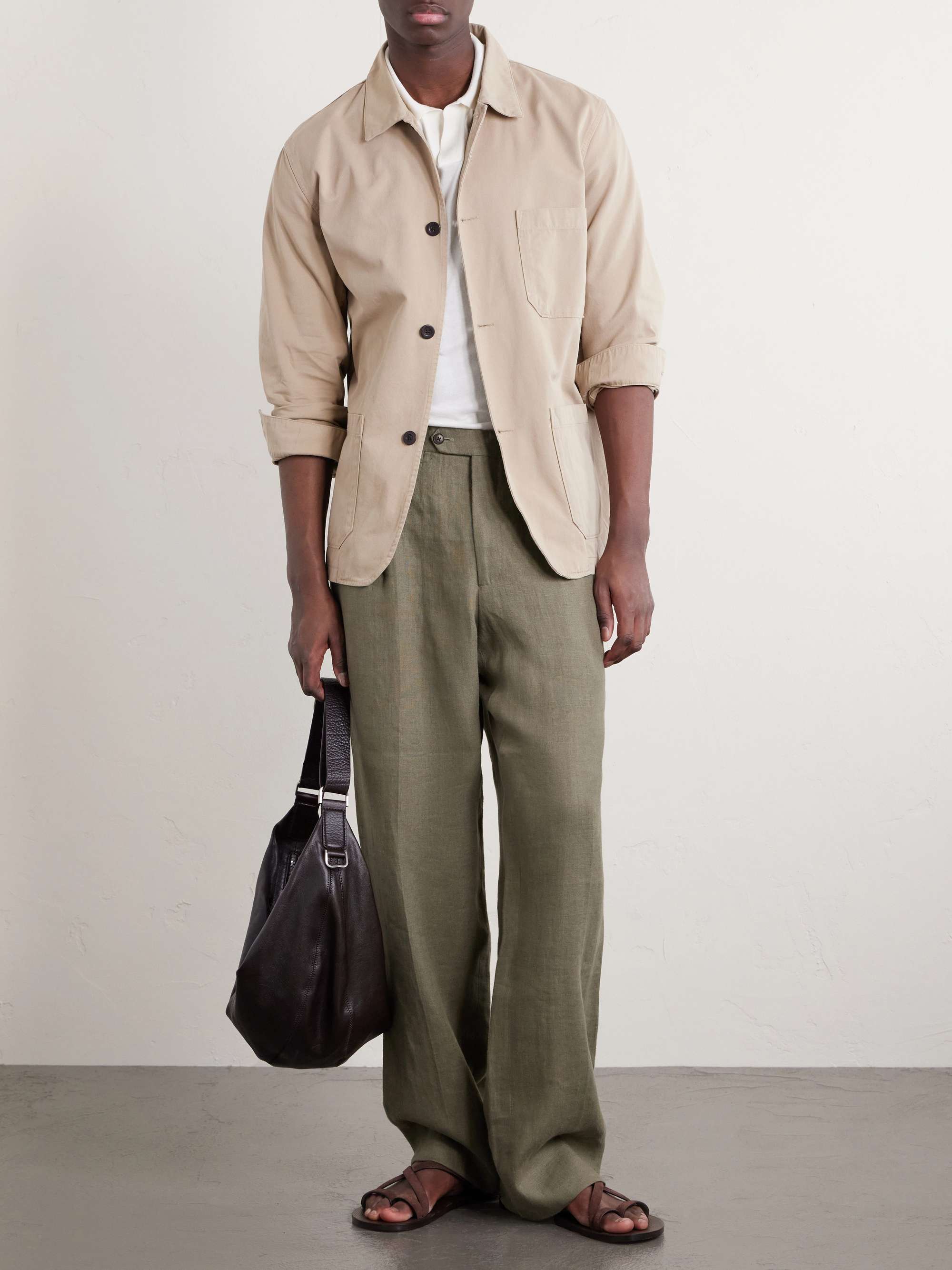 PORTUGUESE FLANNEL Cotton-Corduroy Chore Jacket