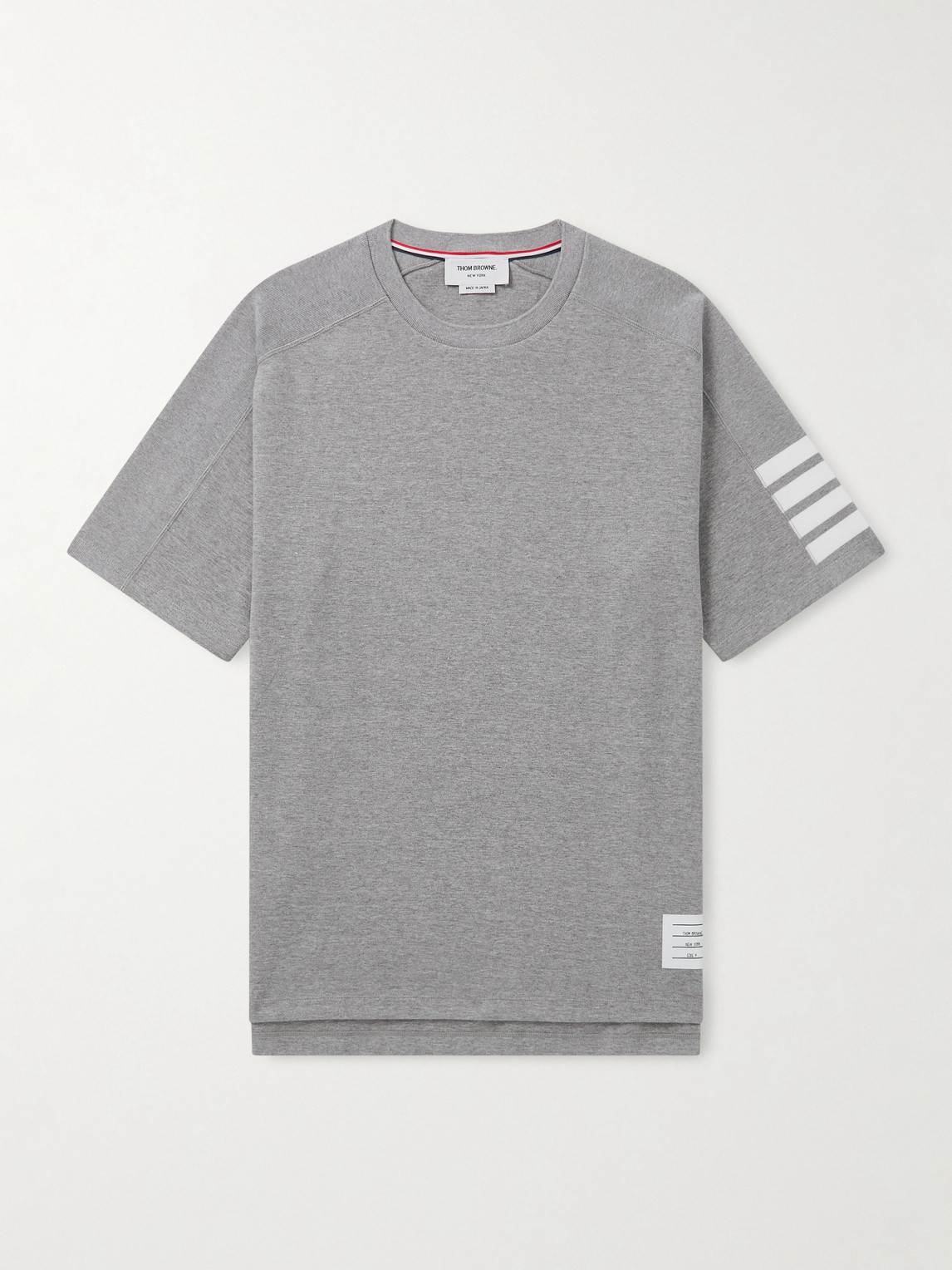 Thom Browne Striped Cotton-Jersey T-Shirt - Men