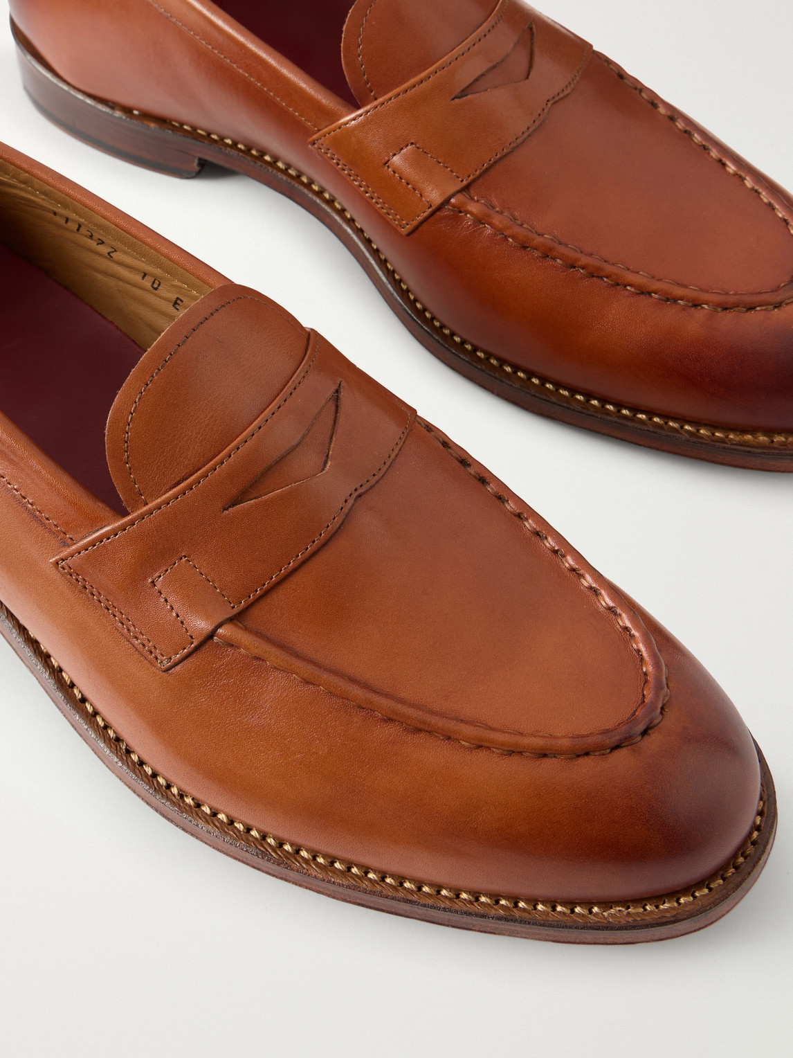 Lloyd Leather Penny Loafers