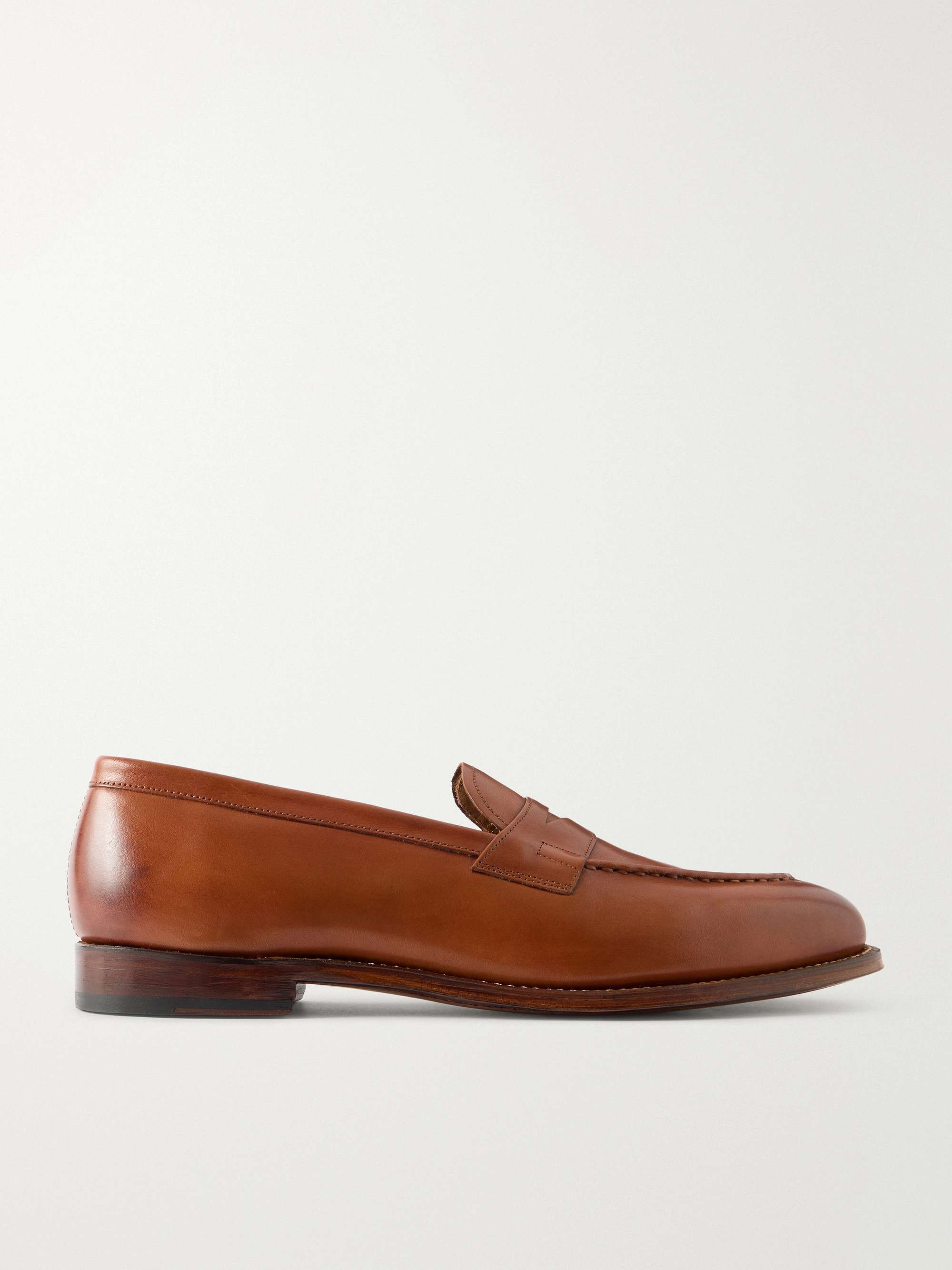 GRENSON Lloyd Leather Penny Loafers
