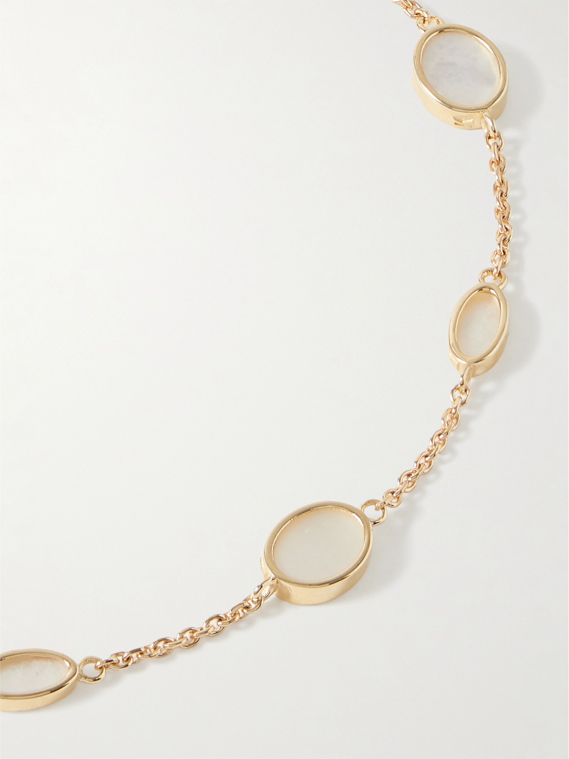 Luis Morais 14-karat Gold Mother-of-pearl Bracelet In Multi