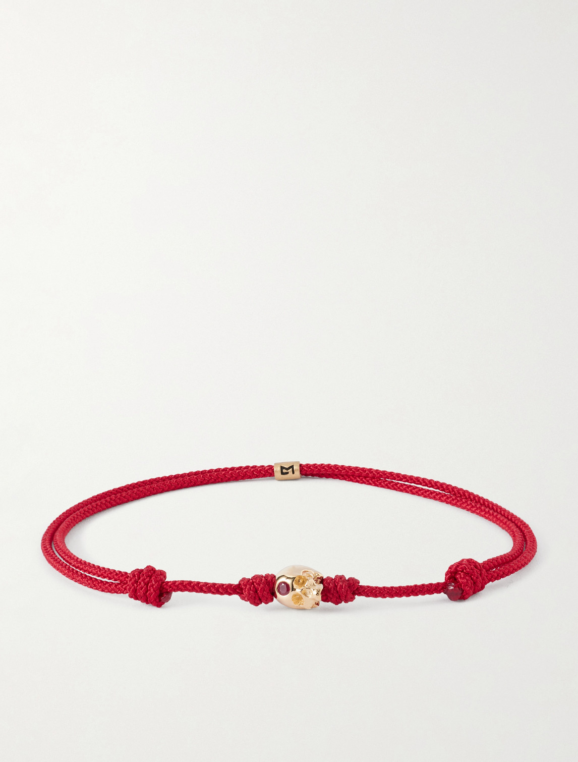 LUIS MORAIS 14-Karat Gold Ruby Bracelet - Men