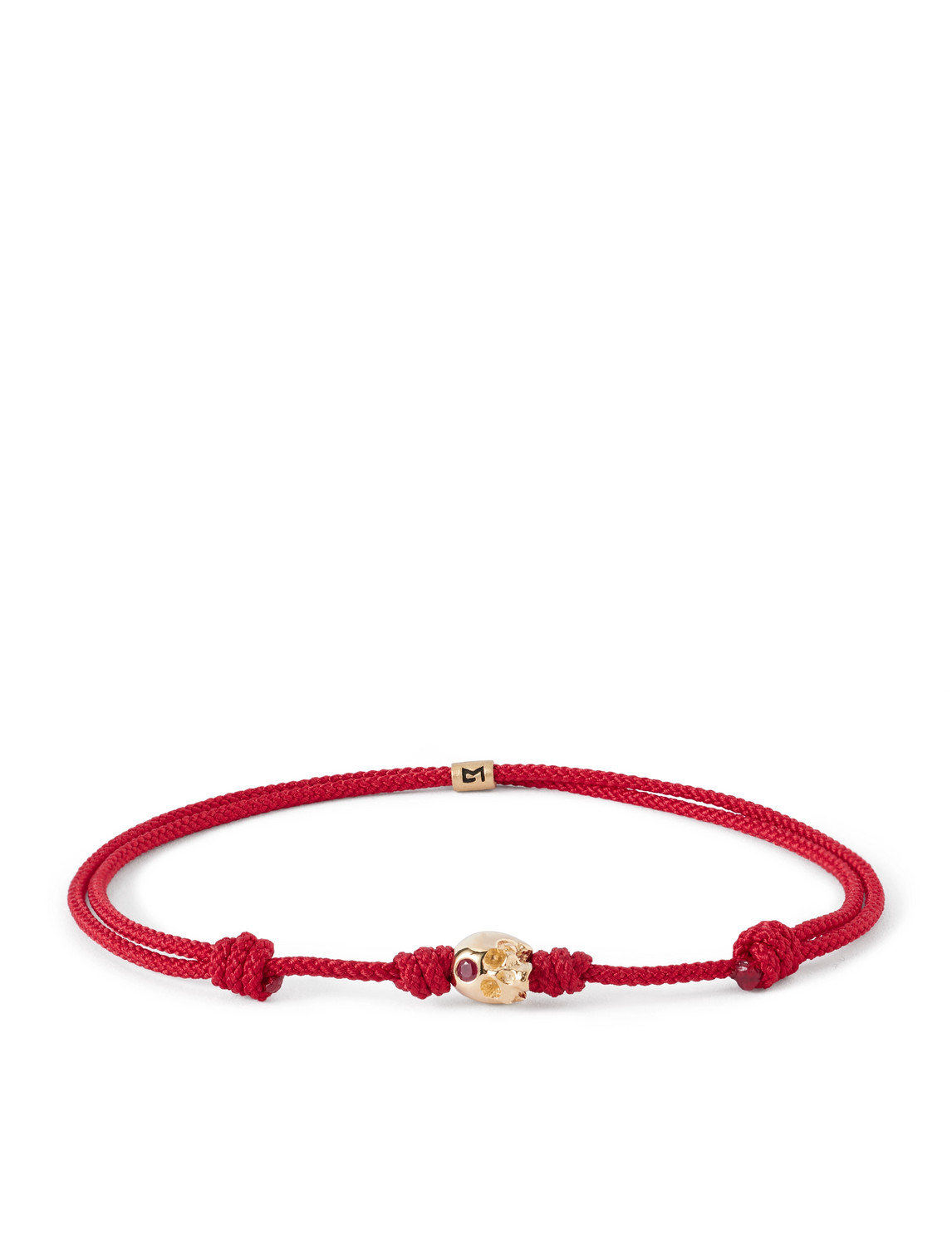 Luis Morais 14-karat Gold Ruby Bracelet In Red