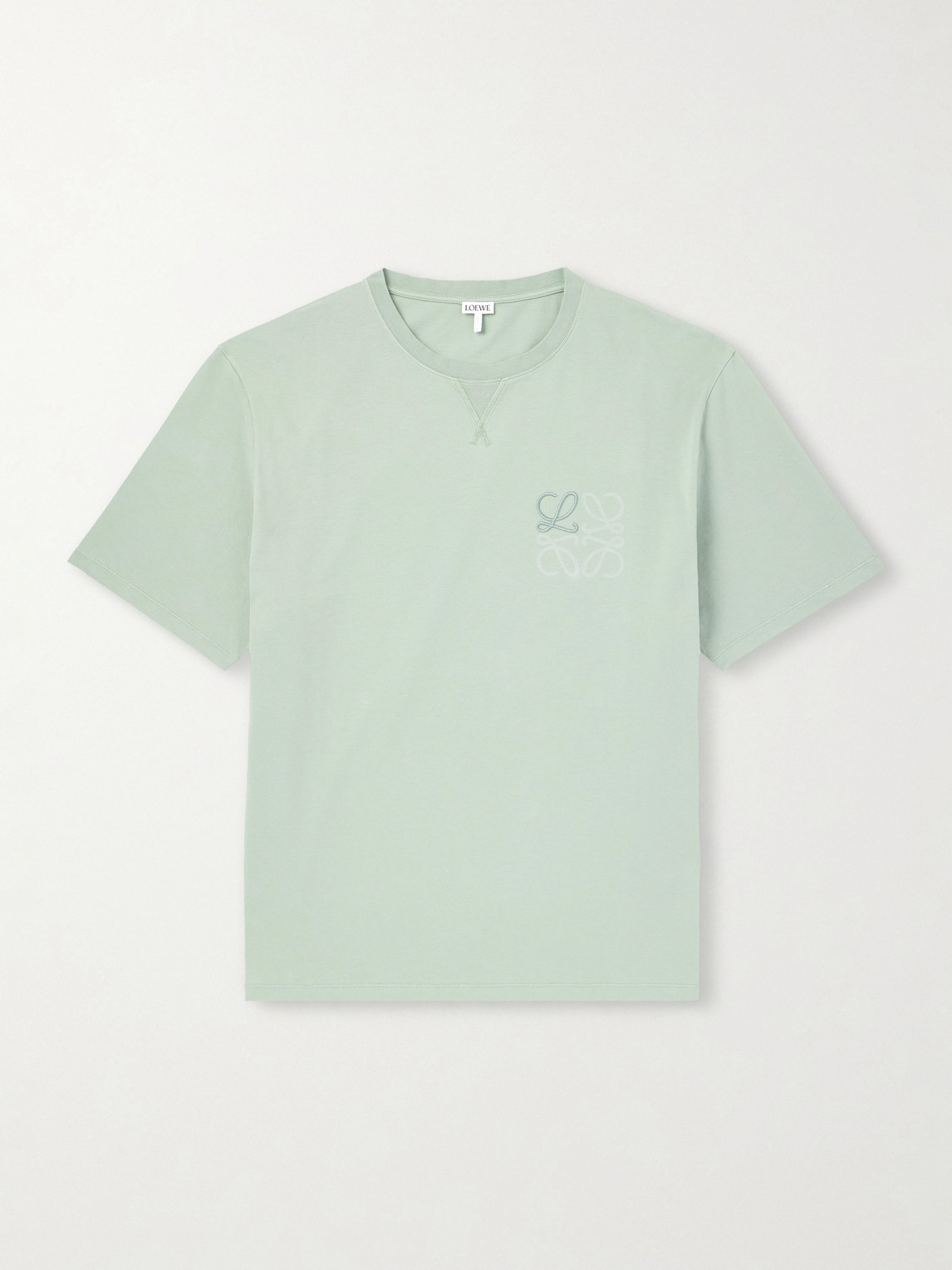 LOEWE – Logo-Embroidered Cotton-Jersey T-Shirt