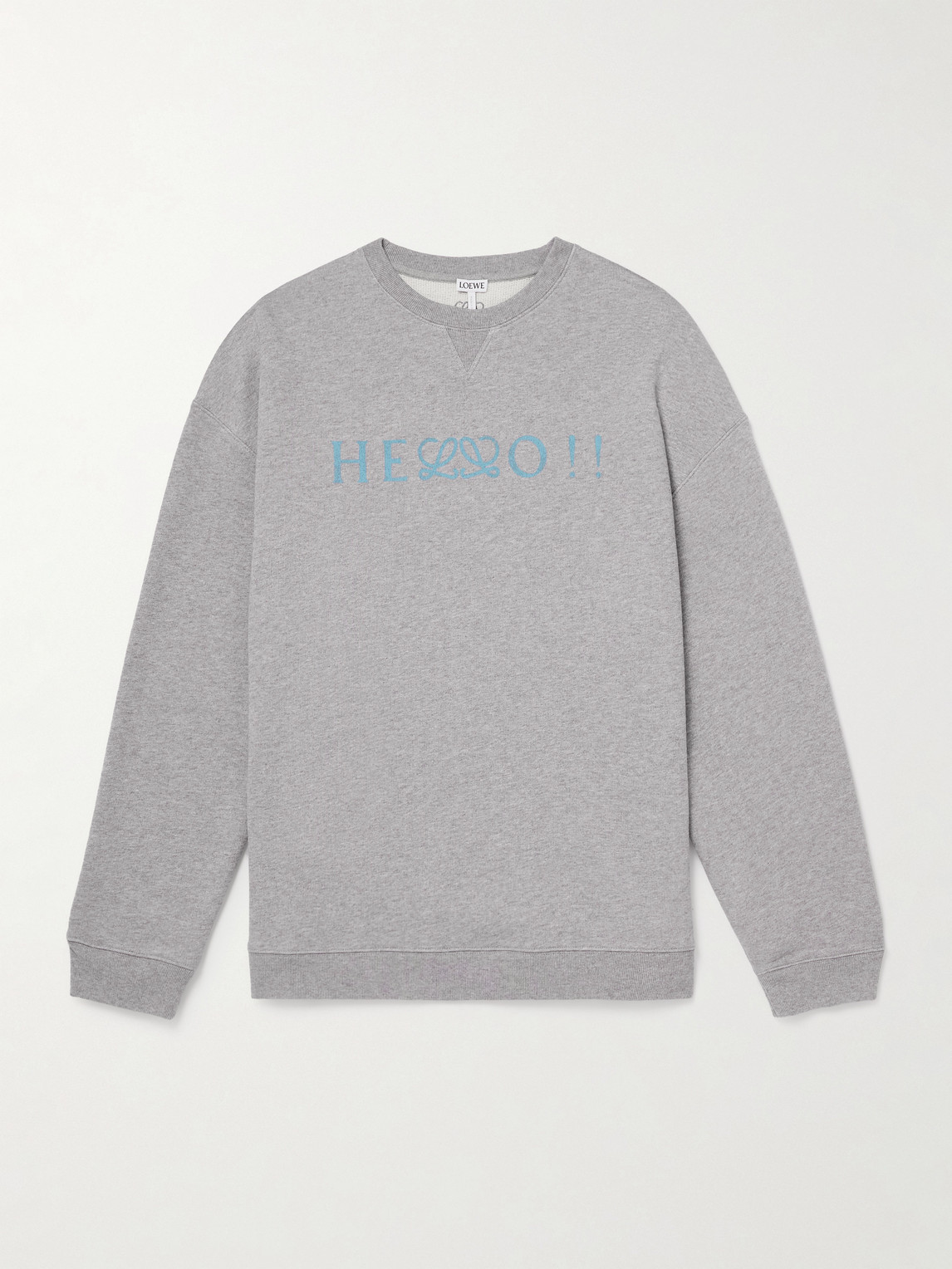 Loewe Logo-Print Cotton-Jersey Sweatshirt - Men