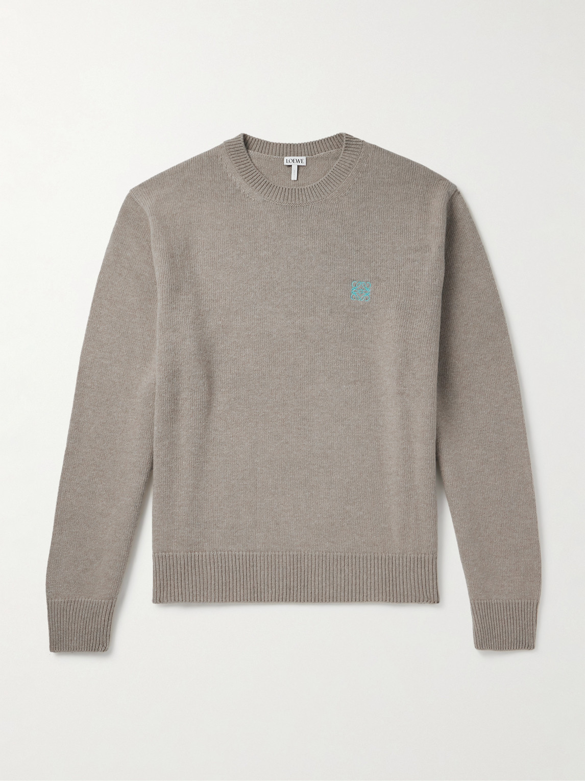 Loewe Anagram Logo-Embroidered Wool weater - Men