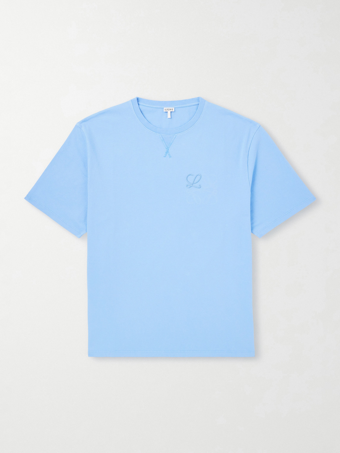 LOEWE – Logo-Embroidered Cotton-Jersey T-Shirt