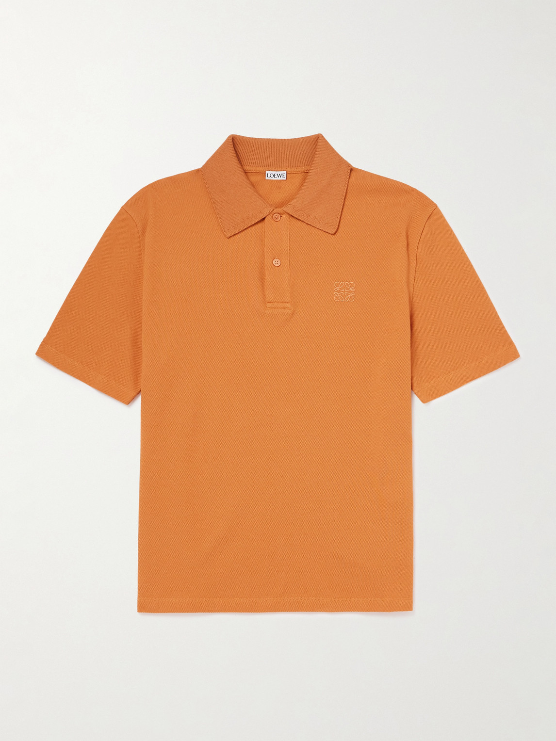 Loewe lim-Fit Logo-Embroidered Cotton-Piqué Polo hirt - Men