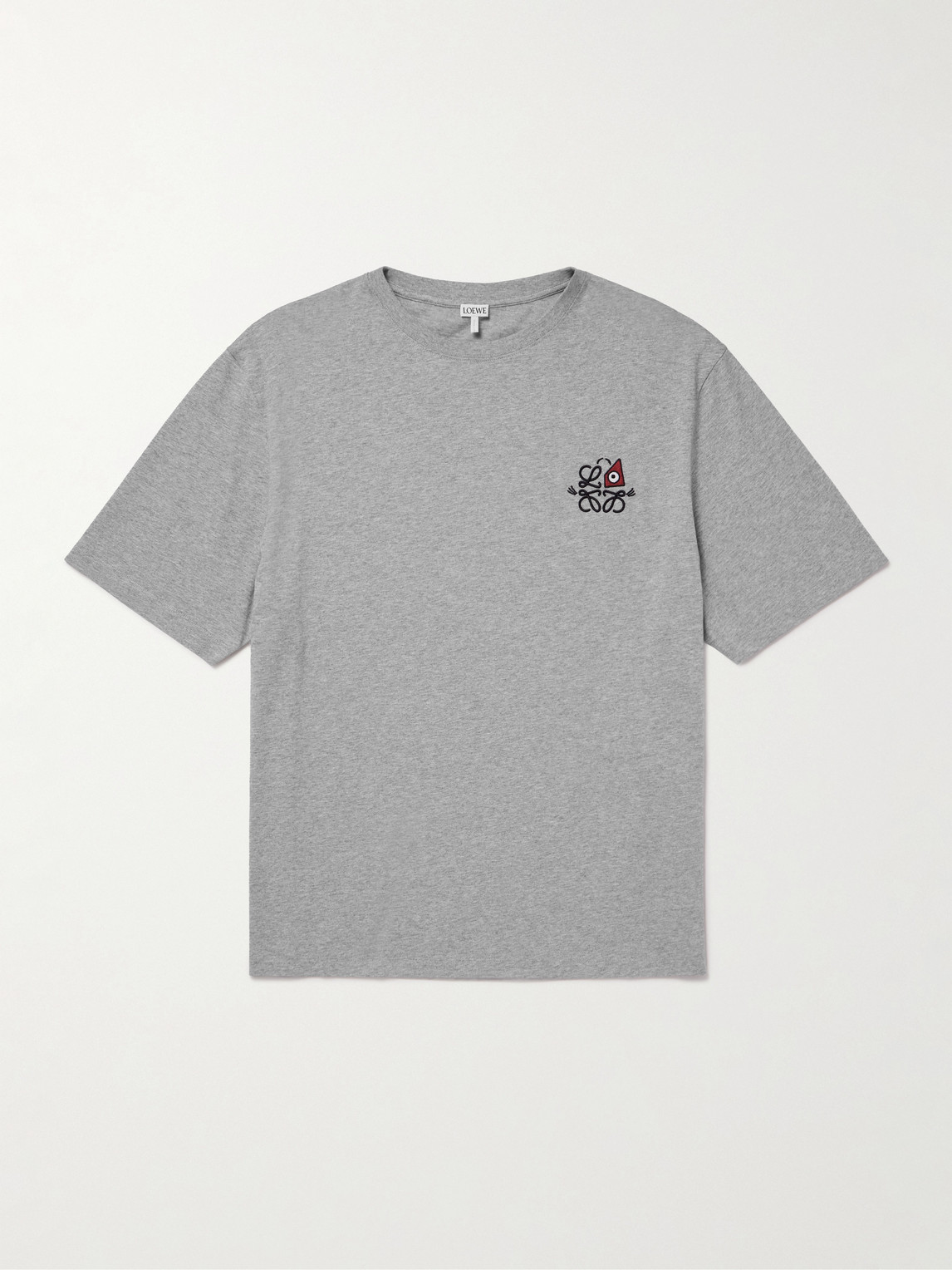 Loewe Logo-Embroidered Cotton-Jersey T-Shirt - Men
