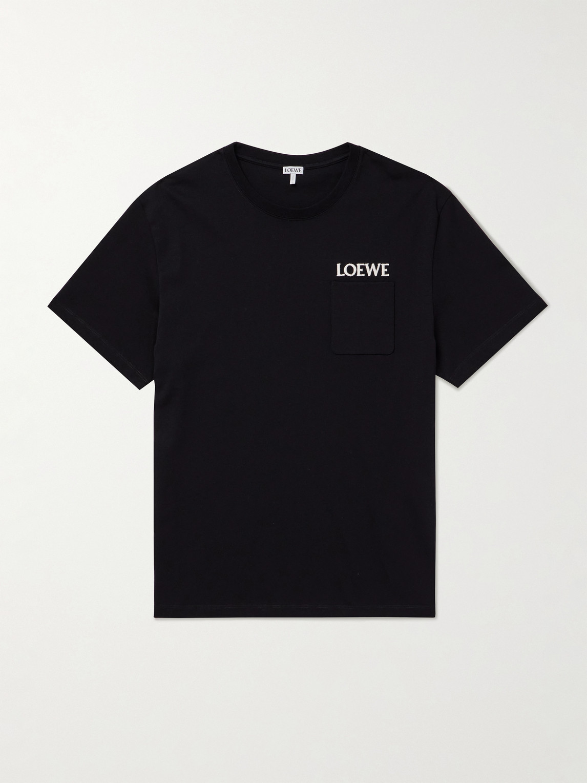 Loewe Logo-Embroidered Cotton-Jersey T-Shirt - Men