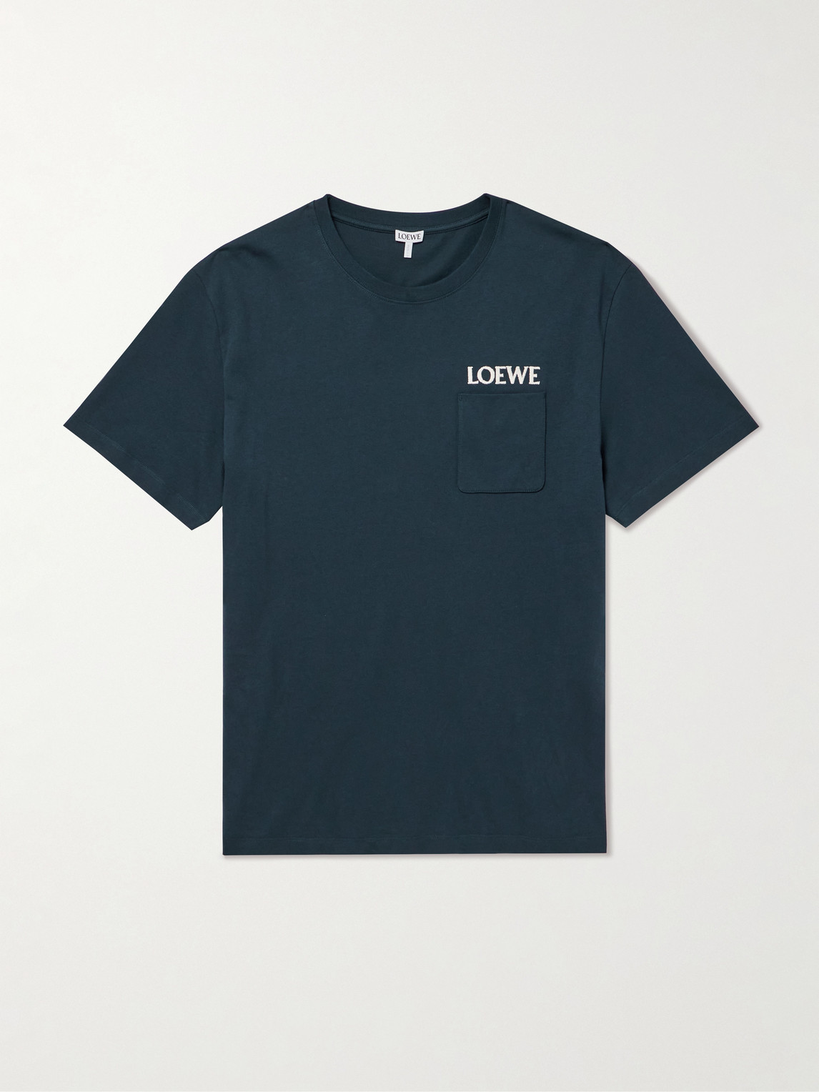 Loewe Logo-Embroidered Cotton-Jersey T-Shirt - Men