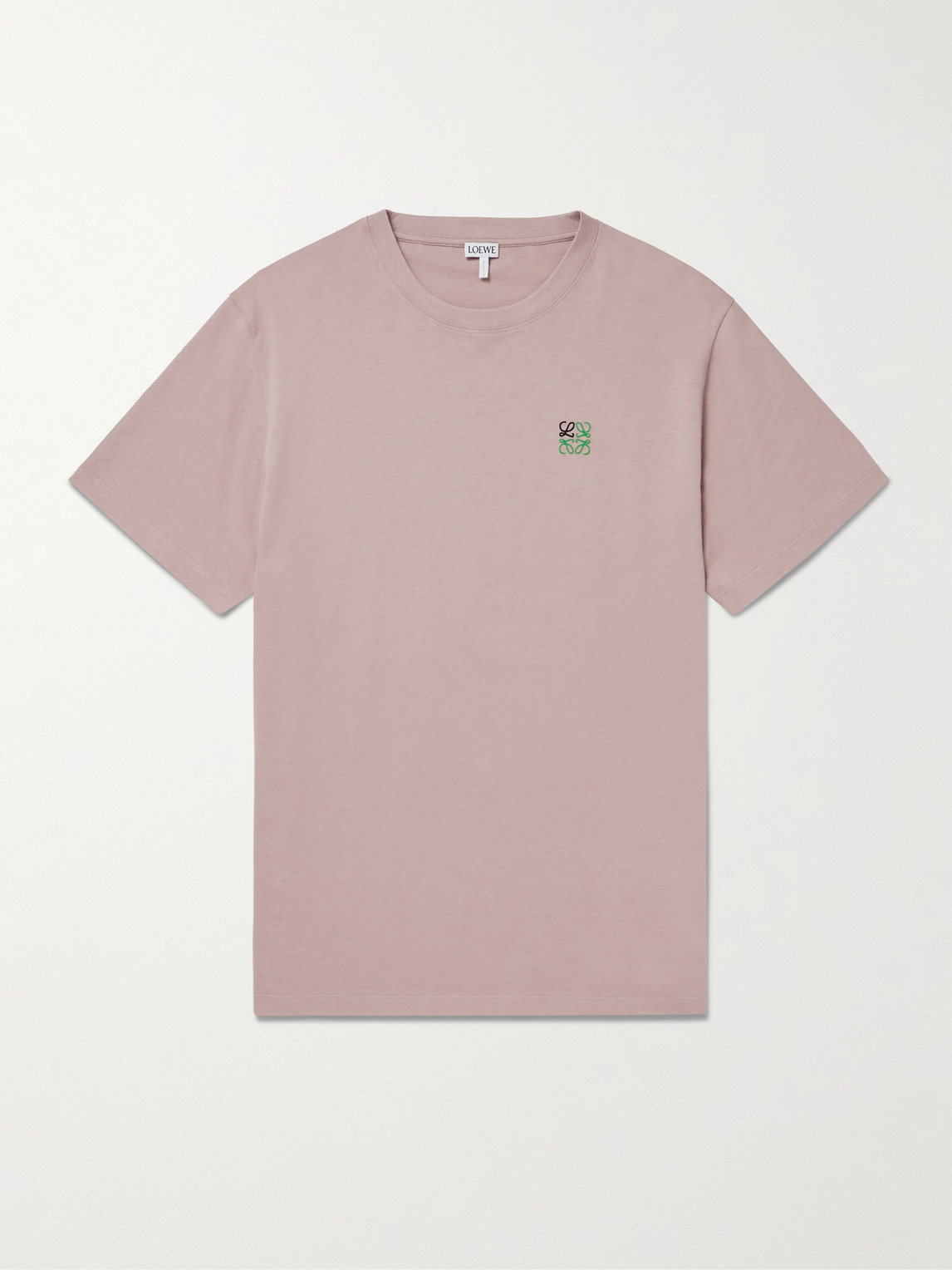 Loewe Logo-Embroidered Cotton-Jersey T-Shirt - Men