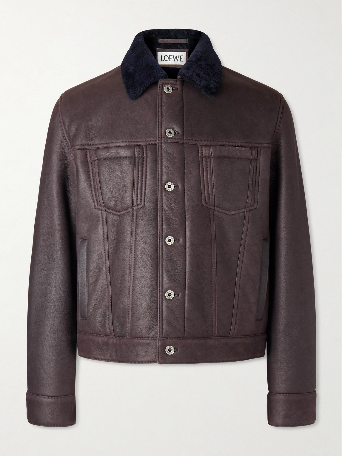 Loewe Shearling Trucker Jacket - Men