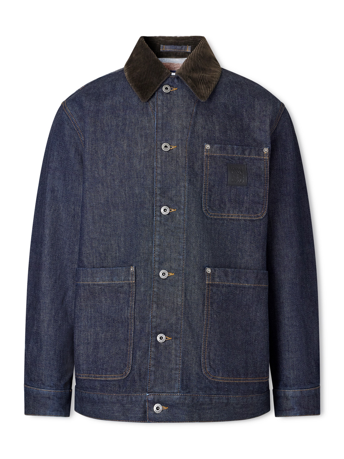 Loewe Denim Jacket In Blue
