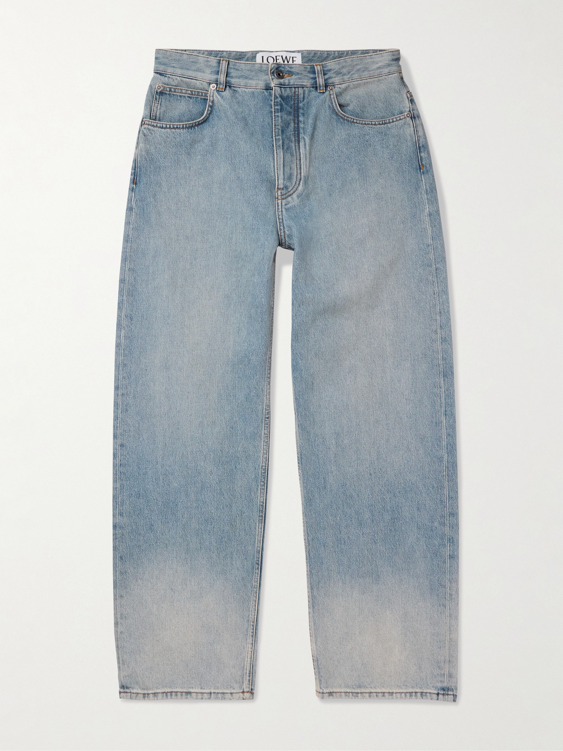 Loewe Straight-leg Jeans In Blue