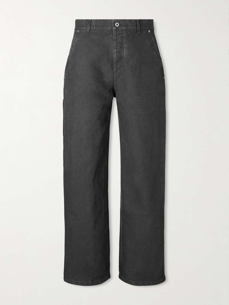 Loewe — Straight-Leg Cotton Trousers