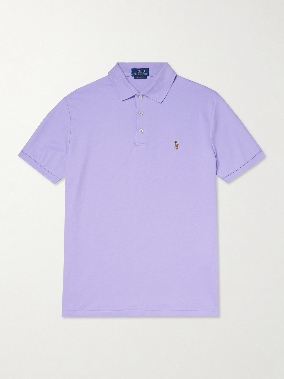Polo Ralph Lauren ogo-Embroidered Cotton-Piqué Polo Shirt - Men
