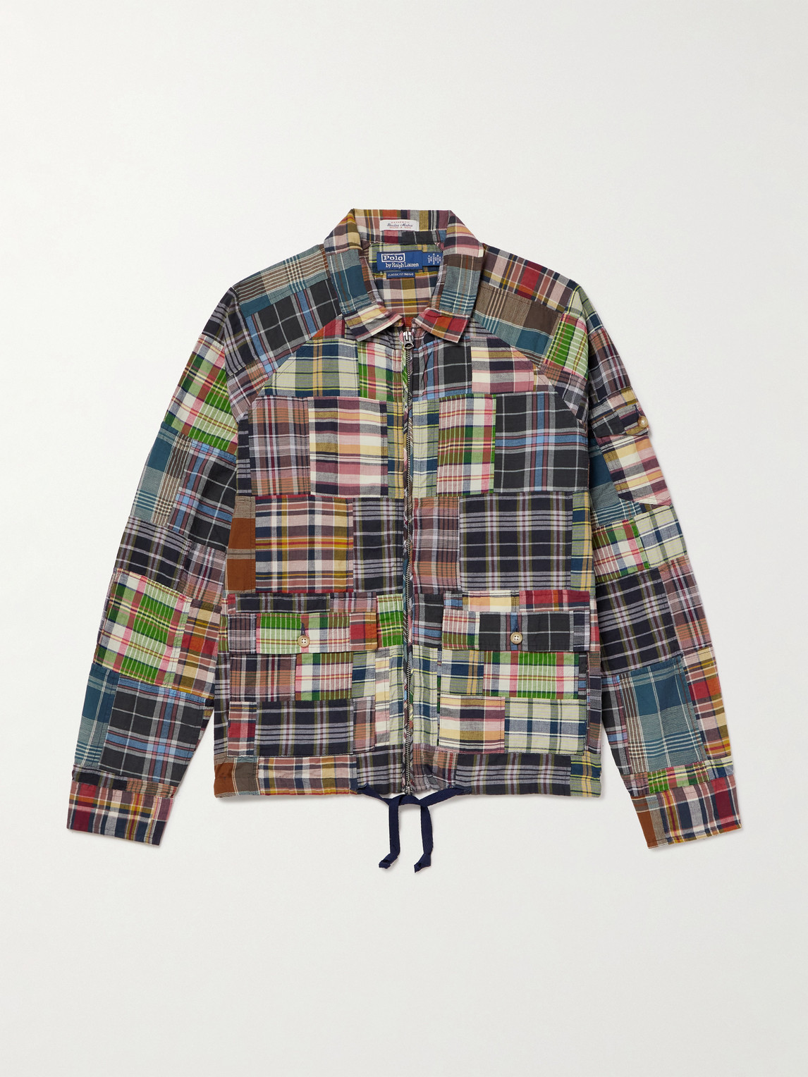 Polo Ralph Lauren Patchwork Checked Cotton Blouson Jacket - Men