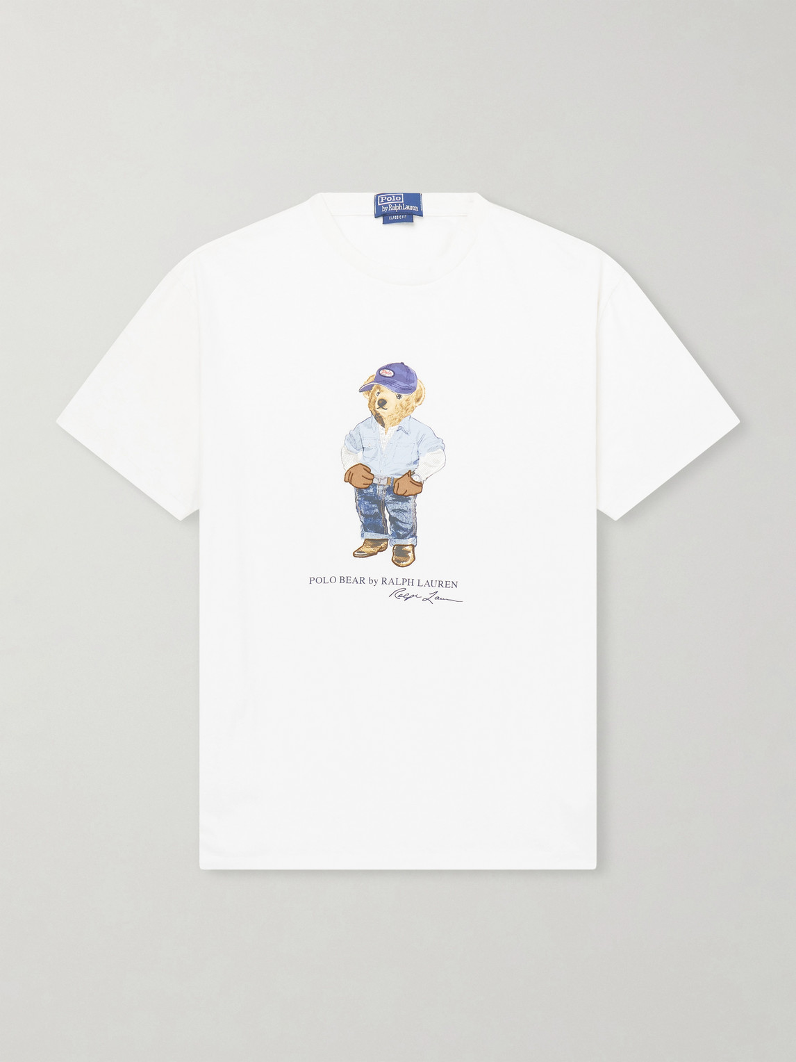 Polo Ralph Lauren Polo Bear Printed Cotton-Jersey T-hirt - Men