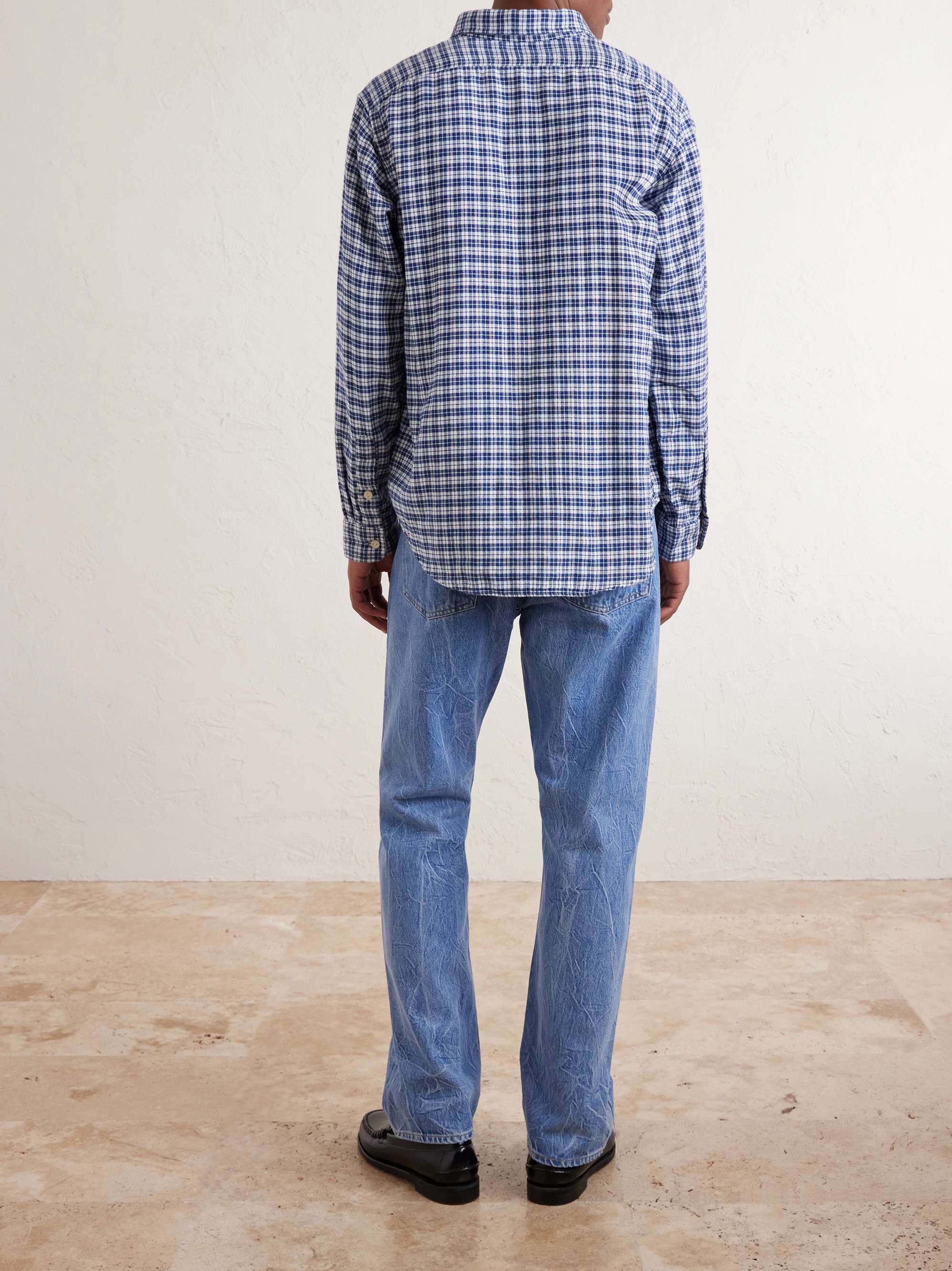 POLO RALPH LAUREN Checked Cotton-Flannel Shirt for Men | MR PORTER